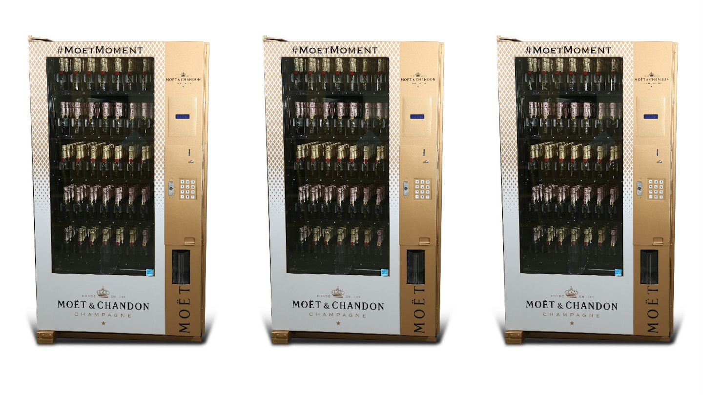 champagne vending machines