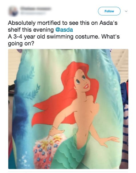 Asda childrens swimming sales costume