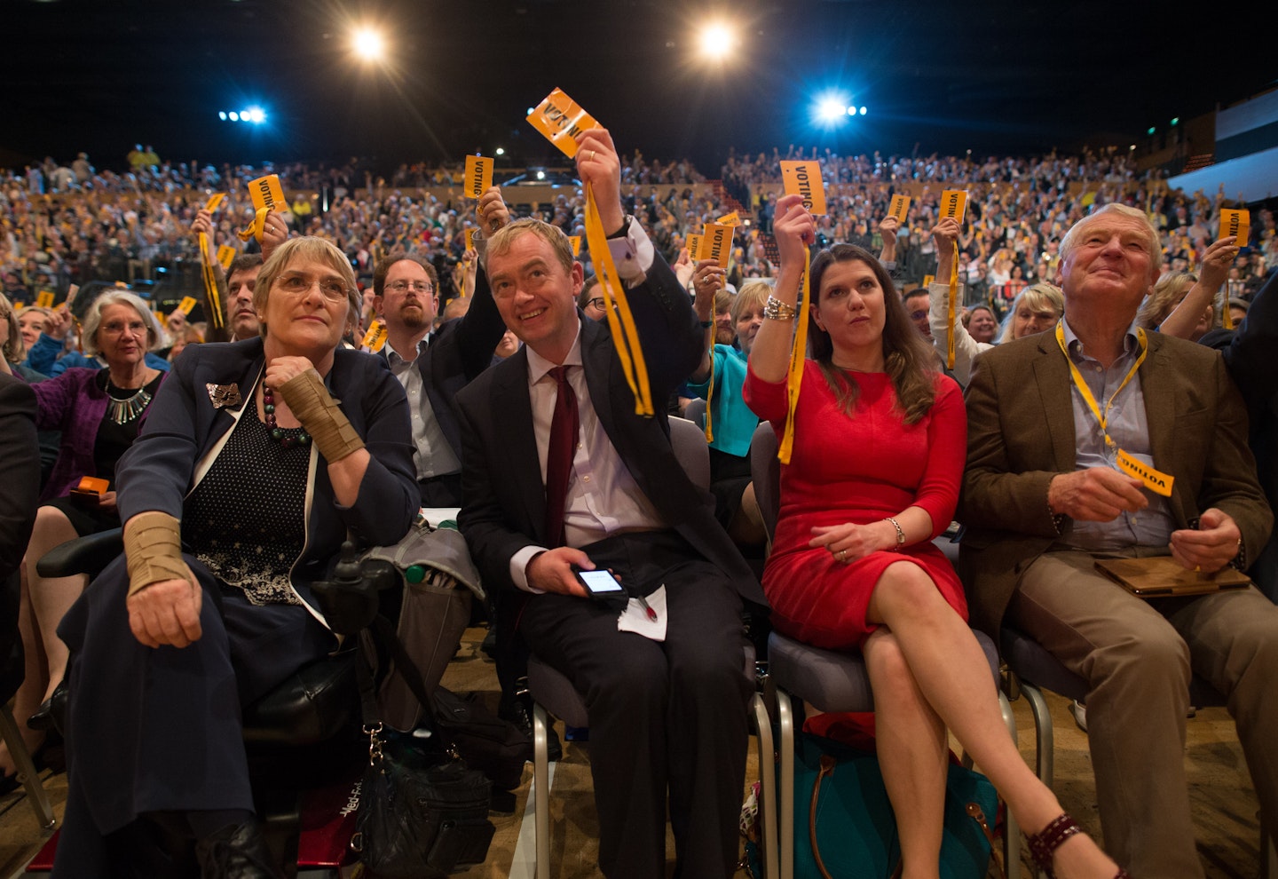 Jo Swinson at the Liberal Democrat party conference