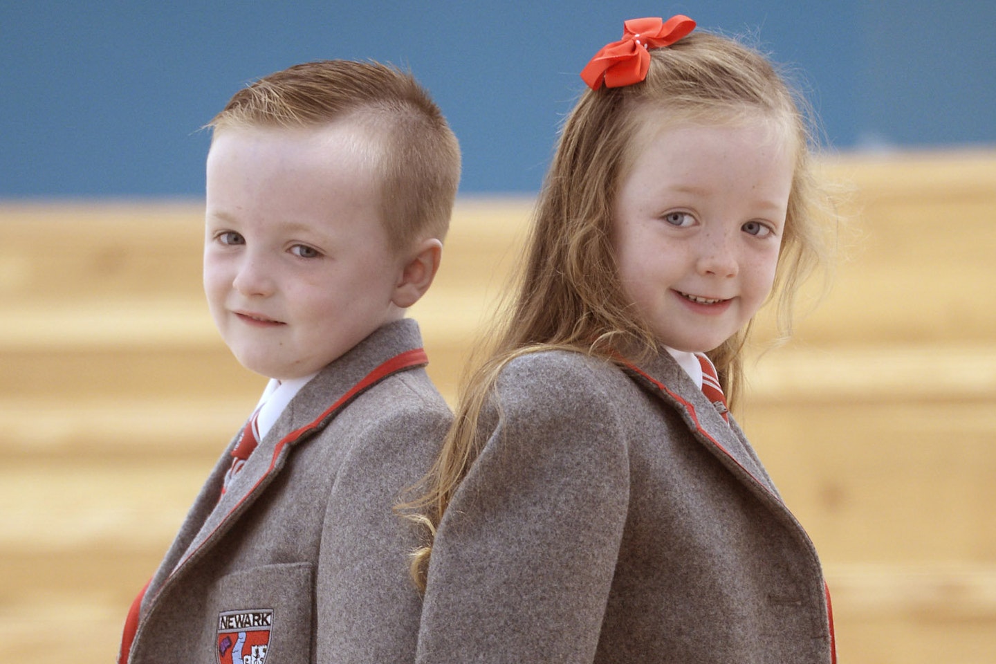 scottish-twins-starting-primary-school-year