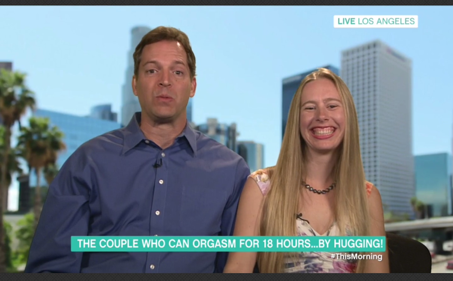 ITV This Morning couple orgasm 18 hours