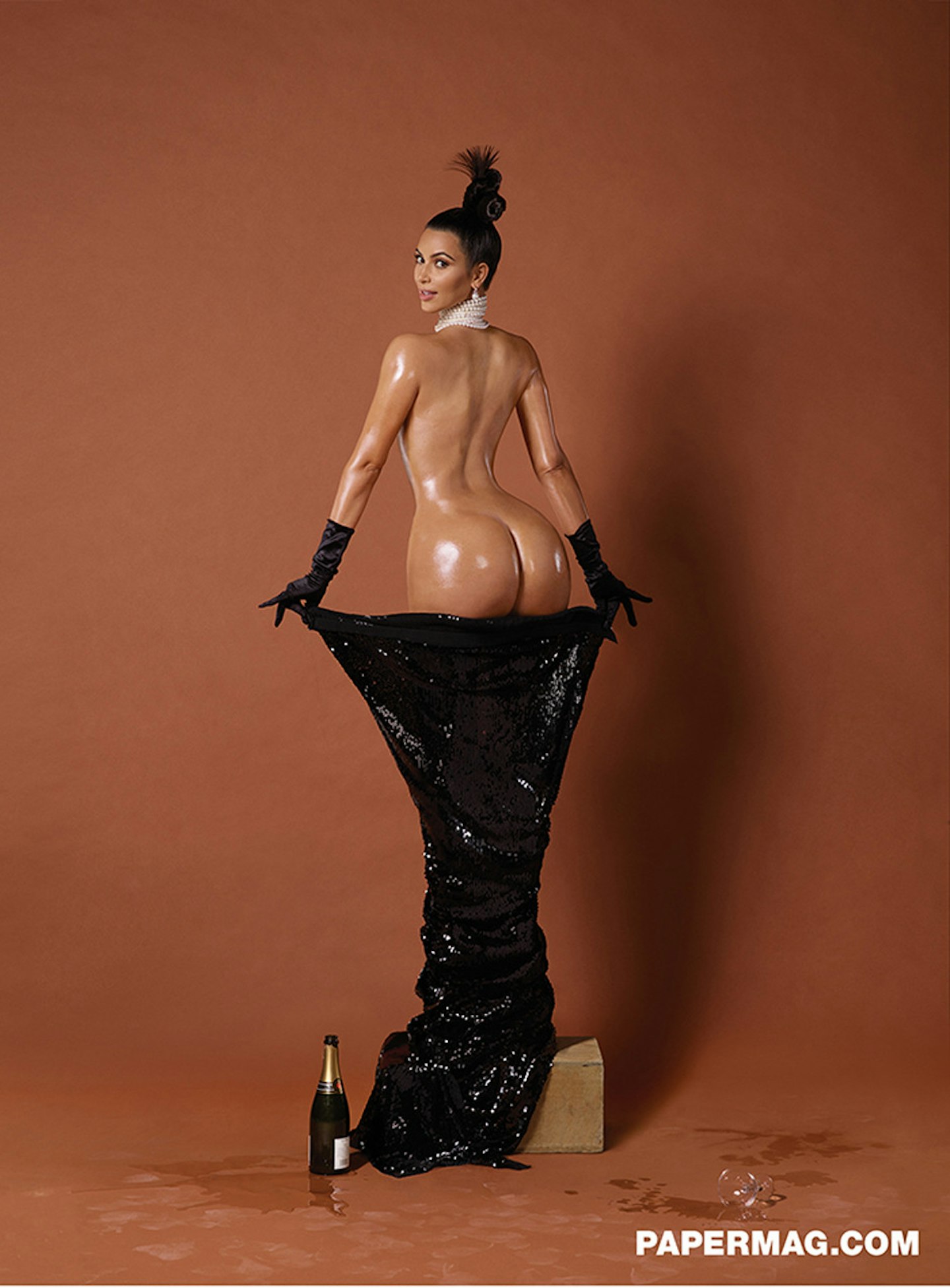 Kim Kardashian on THAT Paper mag bum shoot: â€œIt was an art projectâ€ |  Celebrity | %%channel_name%%