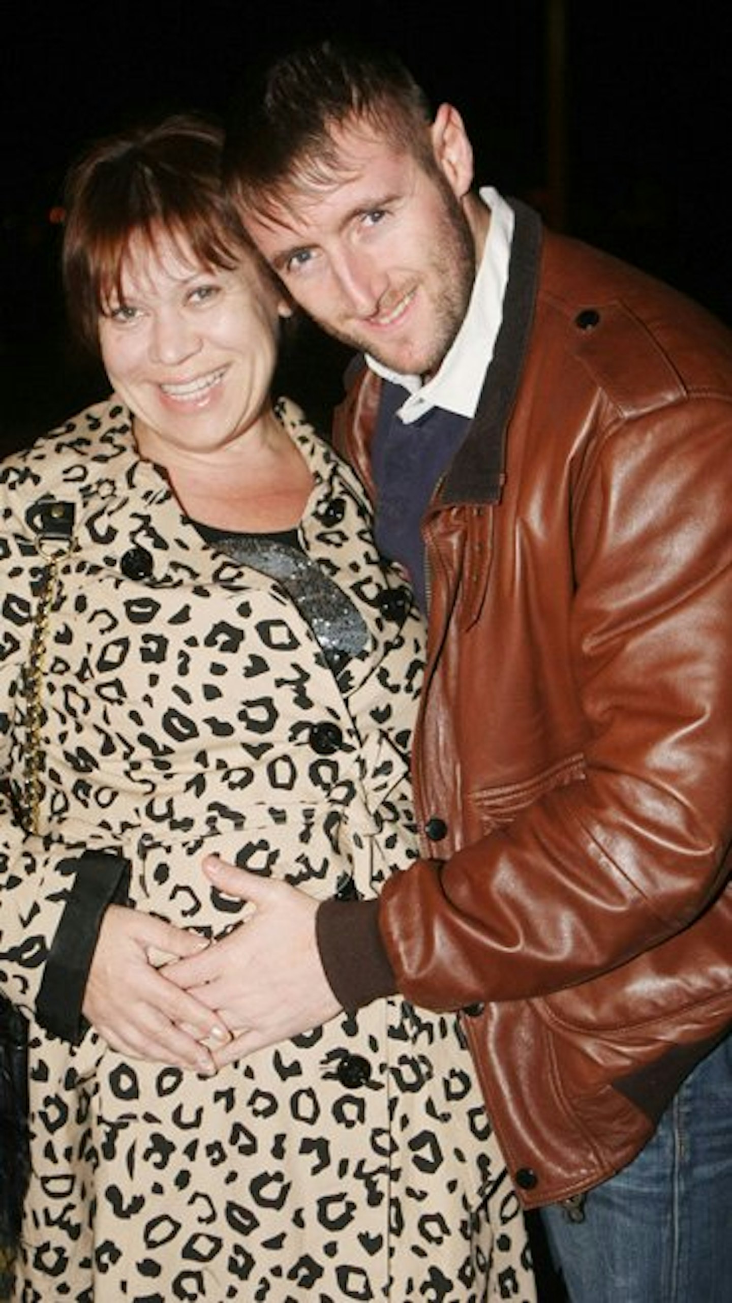 Flame is Tina's first child with husband Paul.
