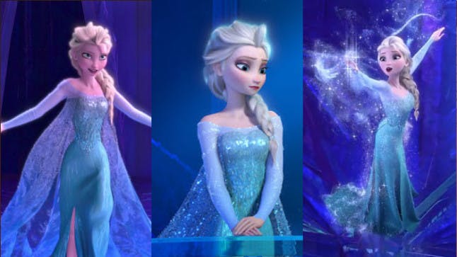 Frozen wedding outlet dress