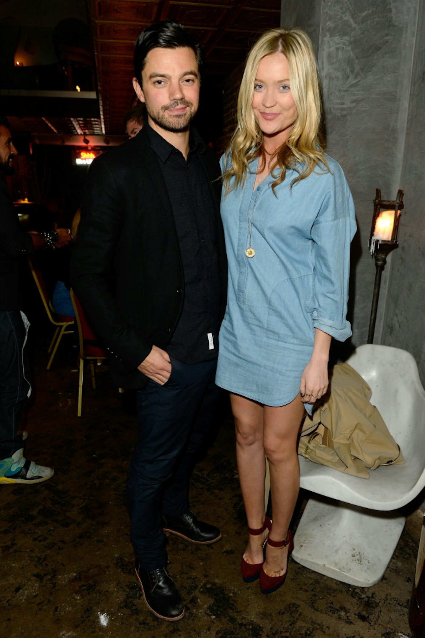 Dominic Cooper and Laura Whitmore