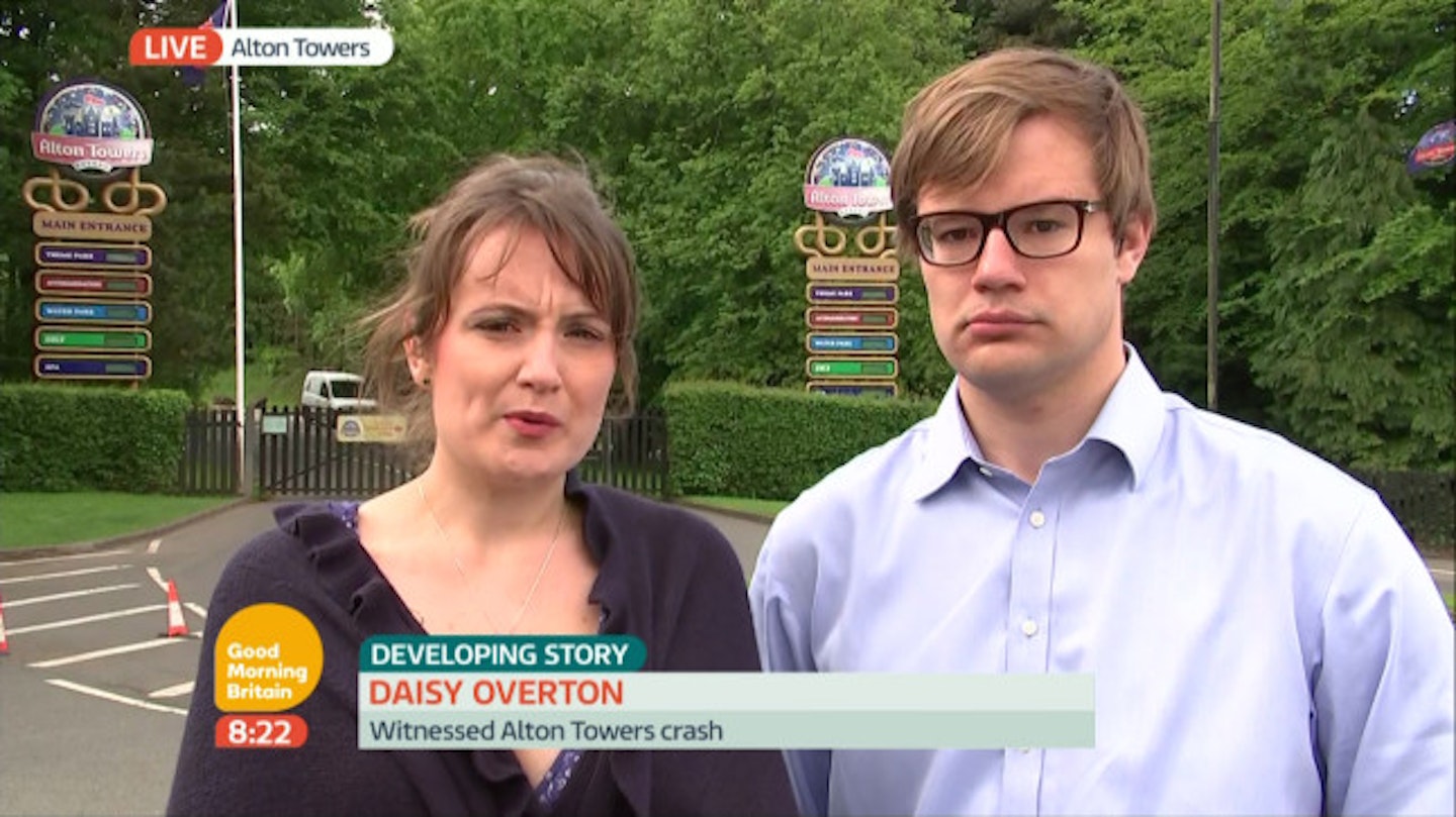 Witnesses to the crash spoke to Good Morning Britain last week