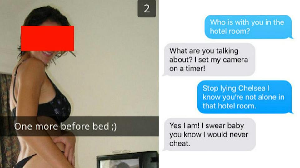 Woman Caught Cheating After Giving Herself Away With THIS SnapChat Closer Woman Caught Cheating After Giving Herself Away With THIS SnapChat Closer