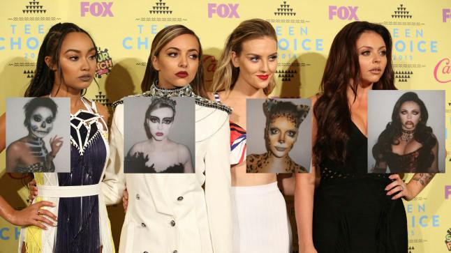 Little Mix stars show off their Halloween 2015 outfits: Click to see ...