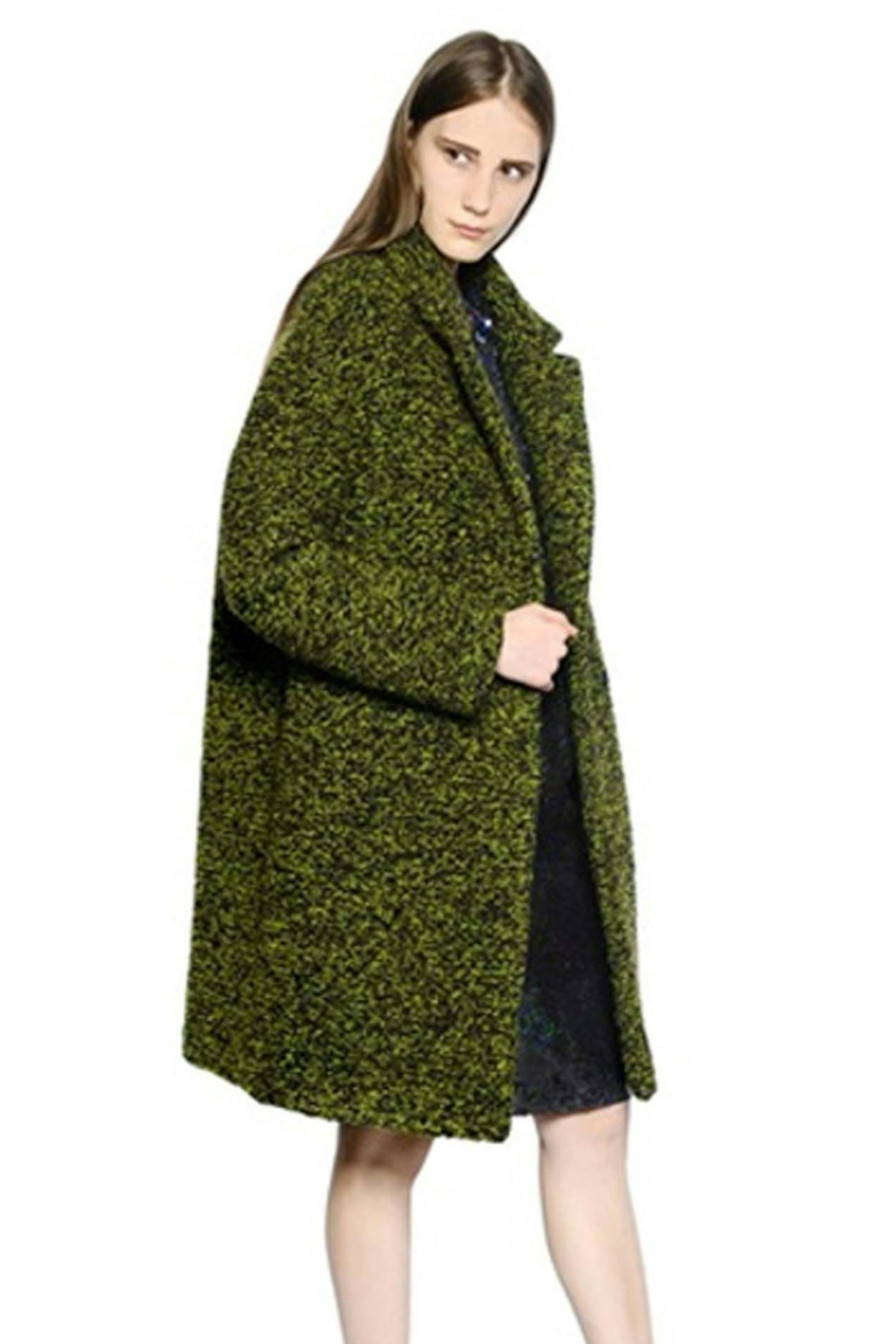 1. Bonded wool blend boucle coat, £1531, No21 at Luisaviaroma.com