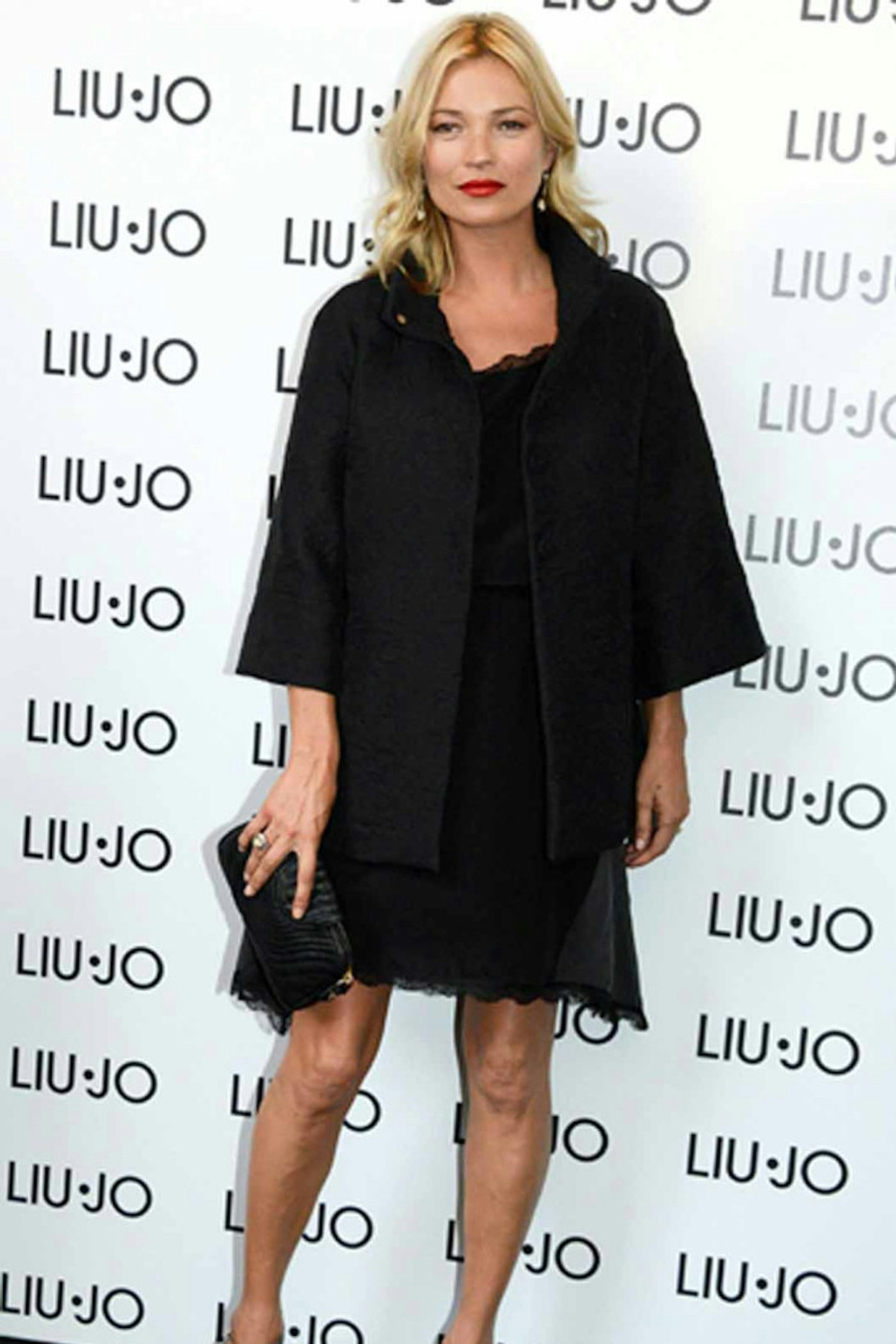 30Kate Moss style liu jo black outfit