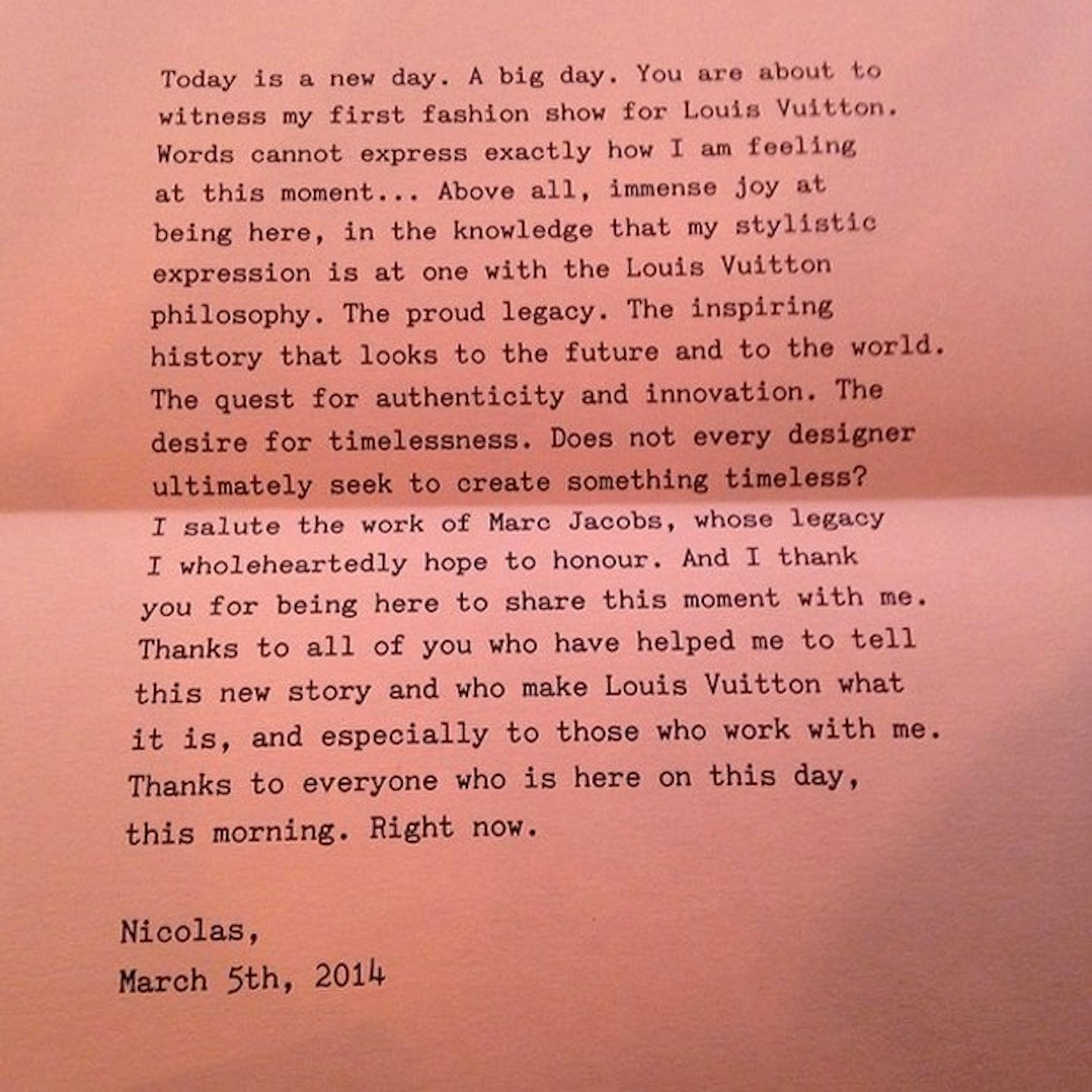 Letter