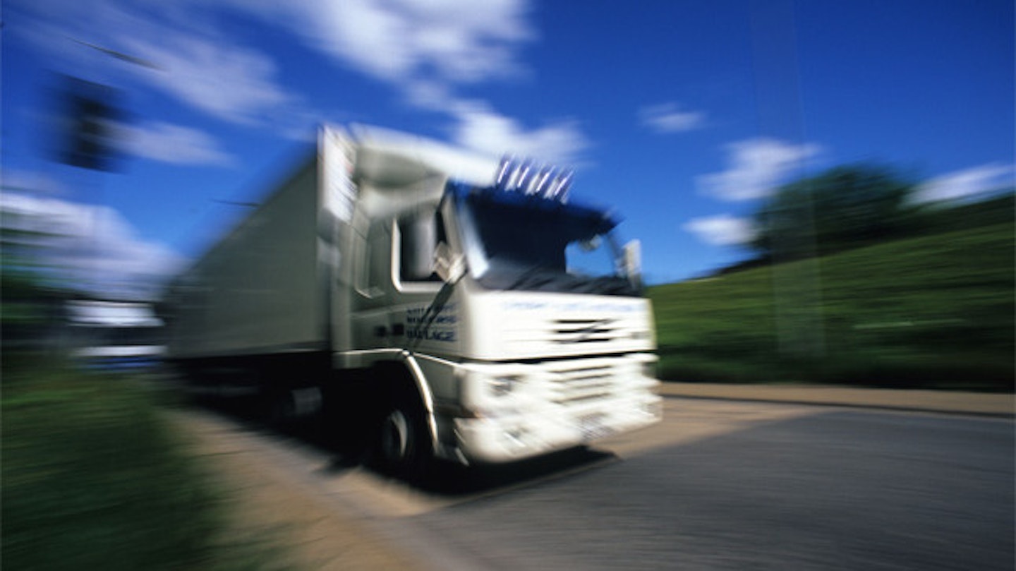 Rebecca hopes to sleep with dozens of strangers in the back of her lorry (stock image)