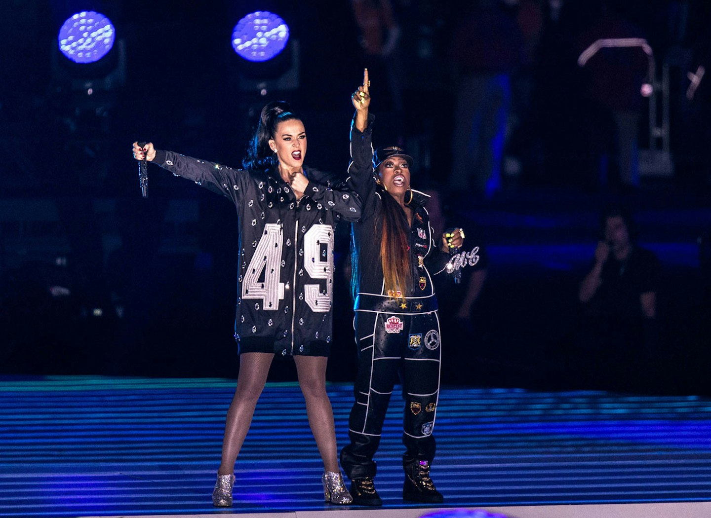 Katy Perry with Missy Elliott [Getty]