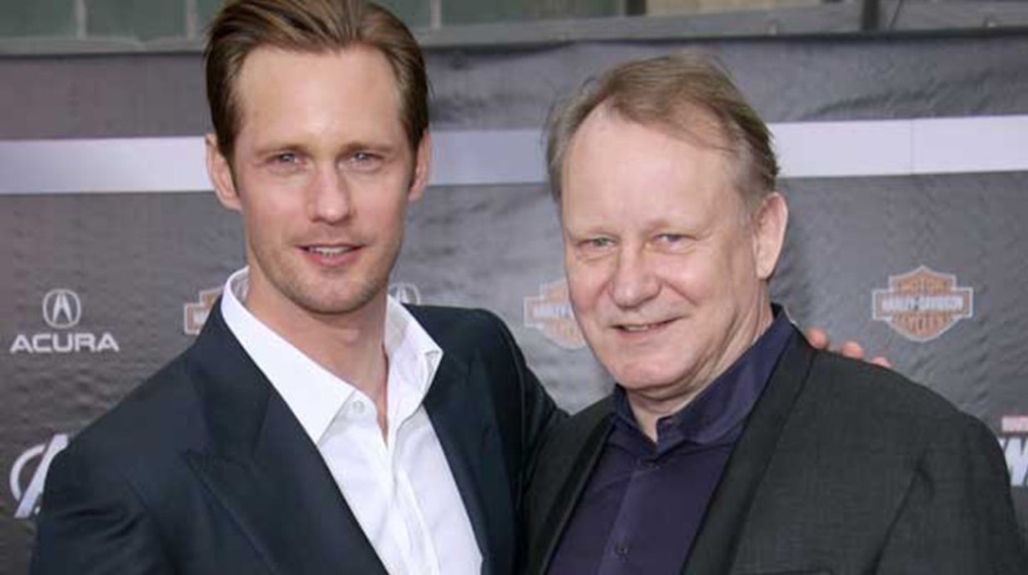 Alexander Skarsgard and dad Stellan