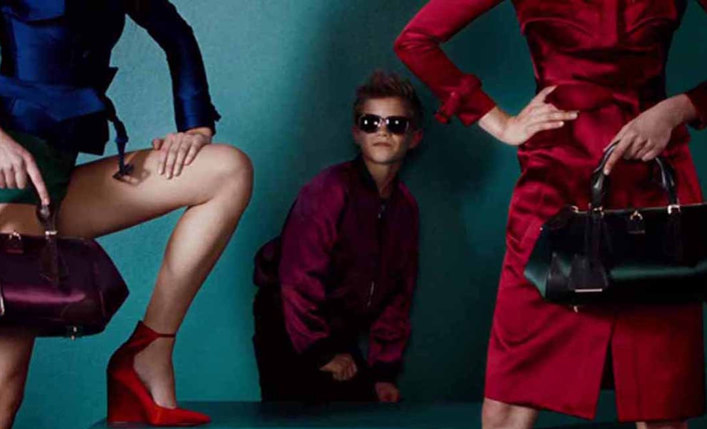 romeo beckham burberry 7