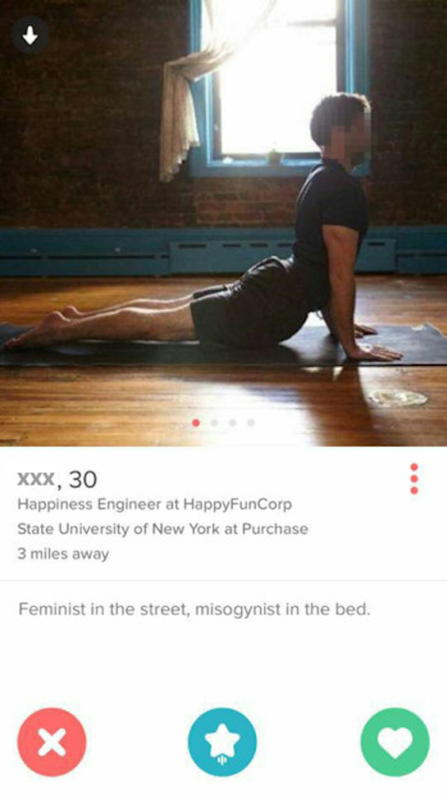 Men Are Posing As Feminists On Tinder To Get Into Your Knickers