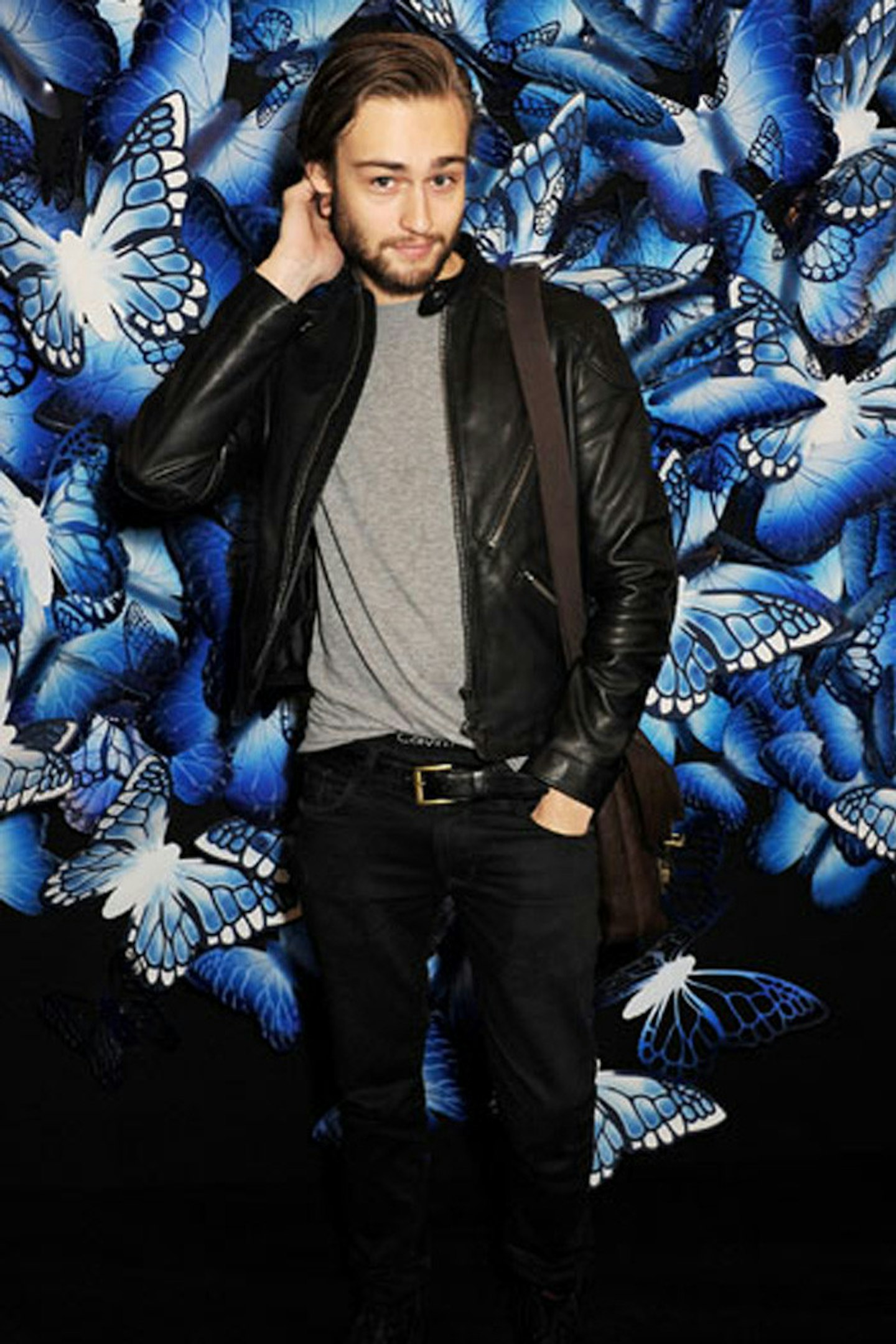 Douglas Booth at Mulberry