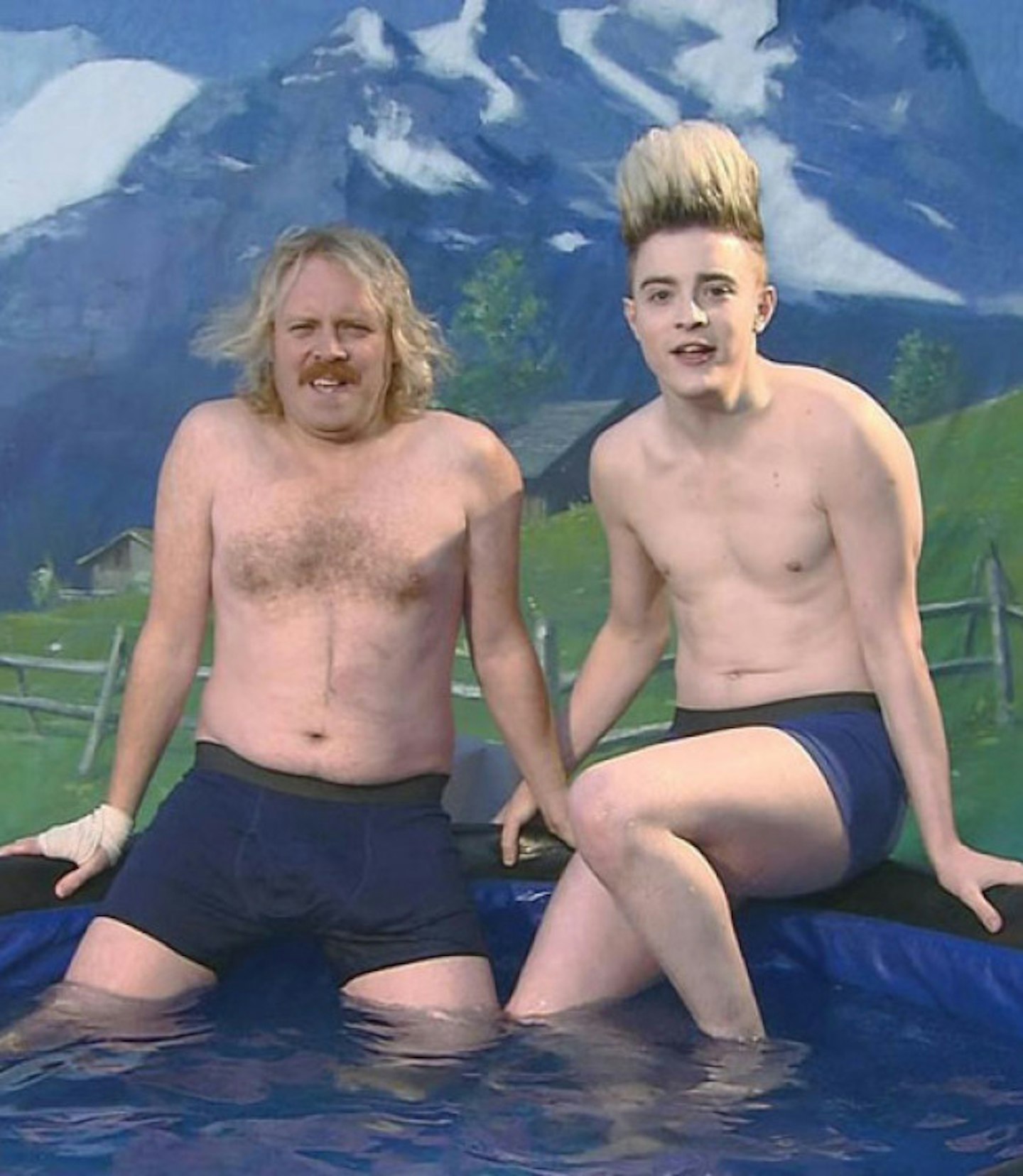 Keith Lemon (try and ignore the Jedward next to him)