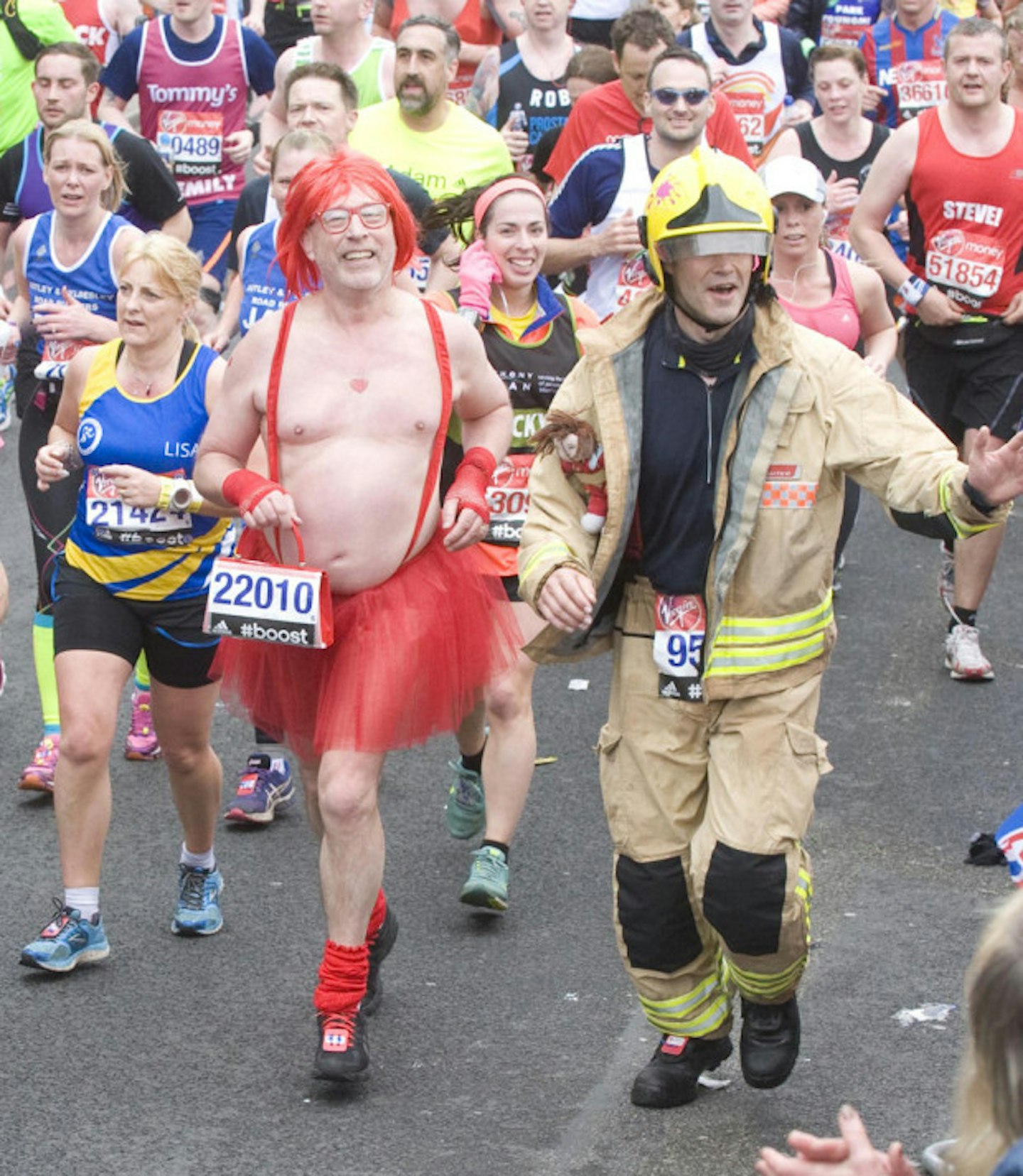 Nice tutu, mate...