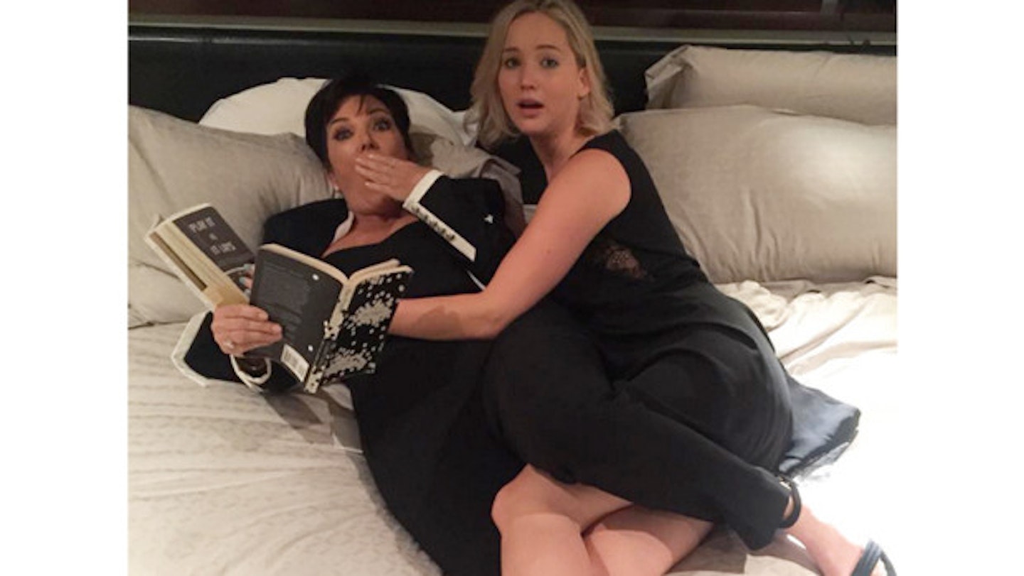 Kris Jenner and Jennifer Lawrence