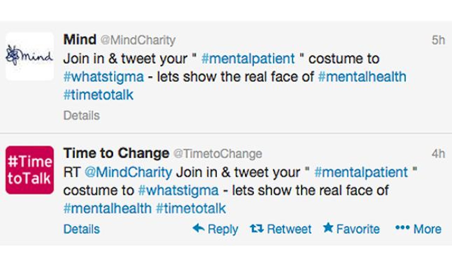 Mental Health charities Mind and Time to Change led the campaign