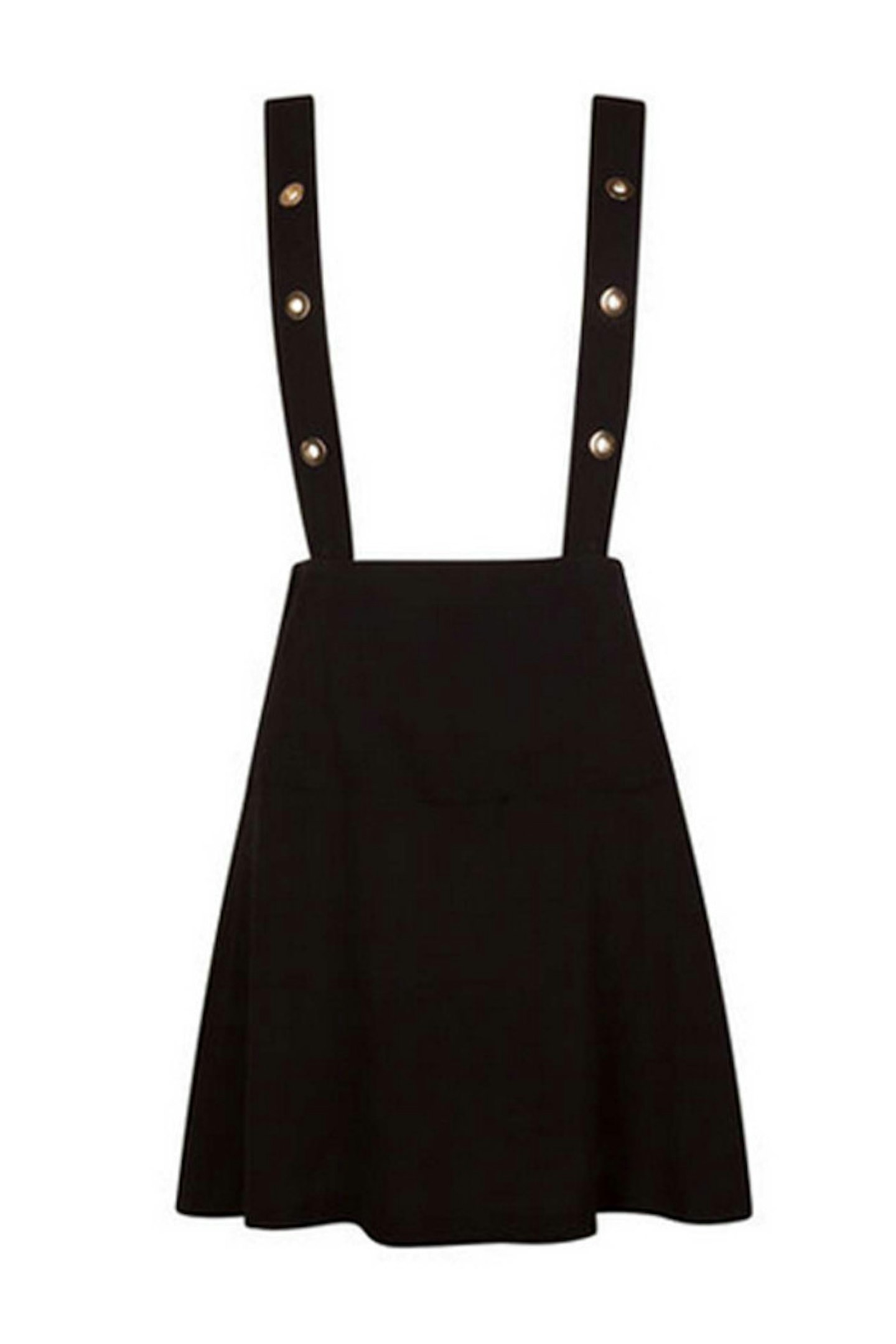 28. Black pinafore, £175, Sandro