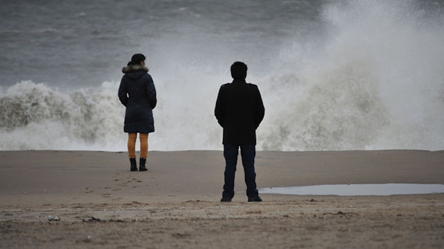 Hurricane Sandy battered the eastern coastline of the US