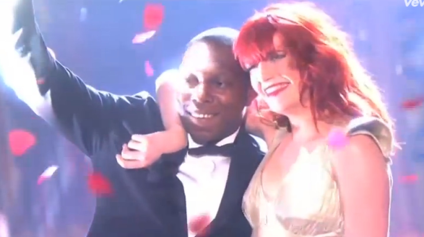 Dizzee Rascal and Florence Welsh perform You Got The Dirtee Love, 2010