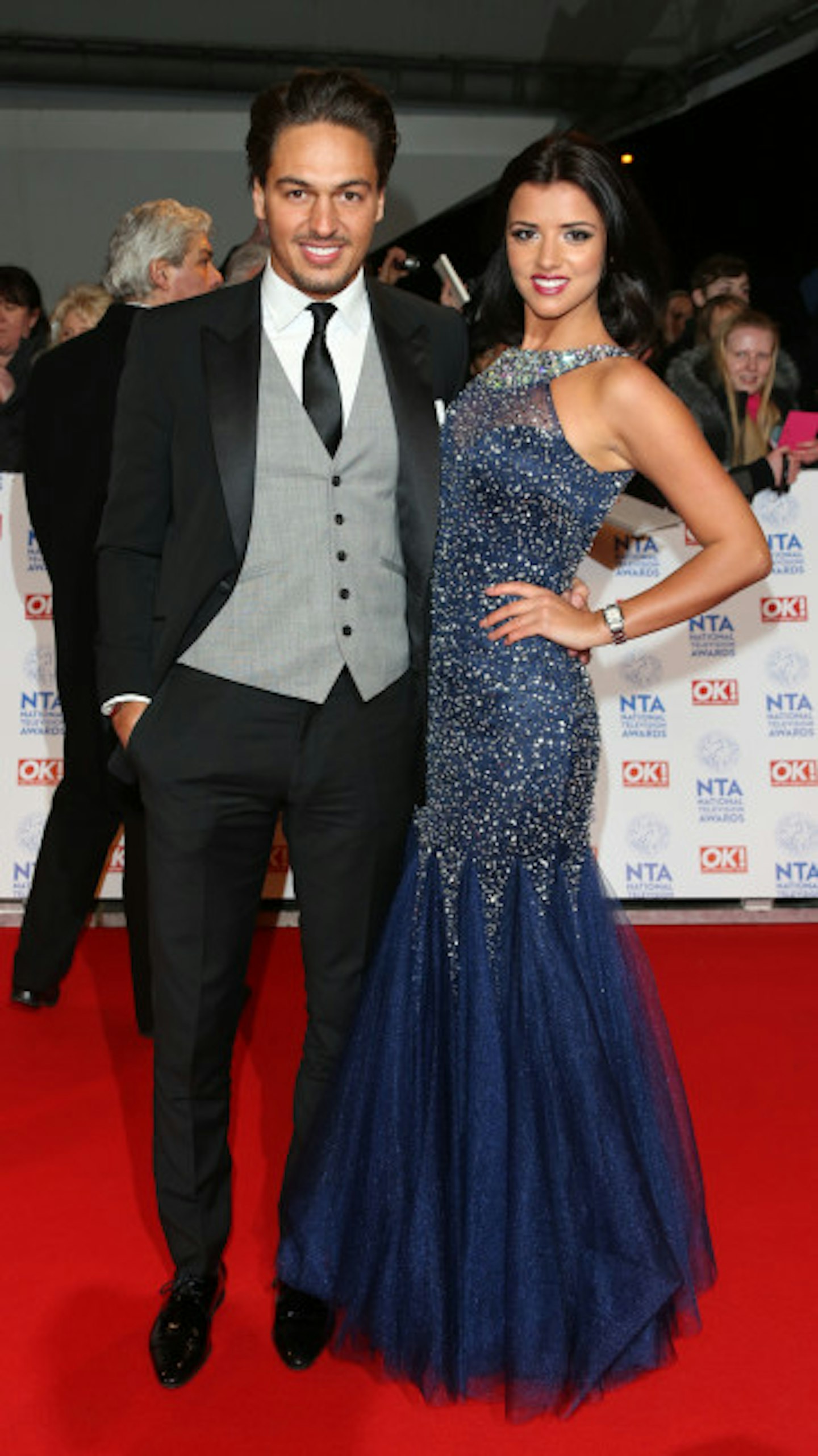Mario Falcone and Lucy Mecklenburgh