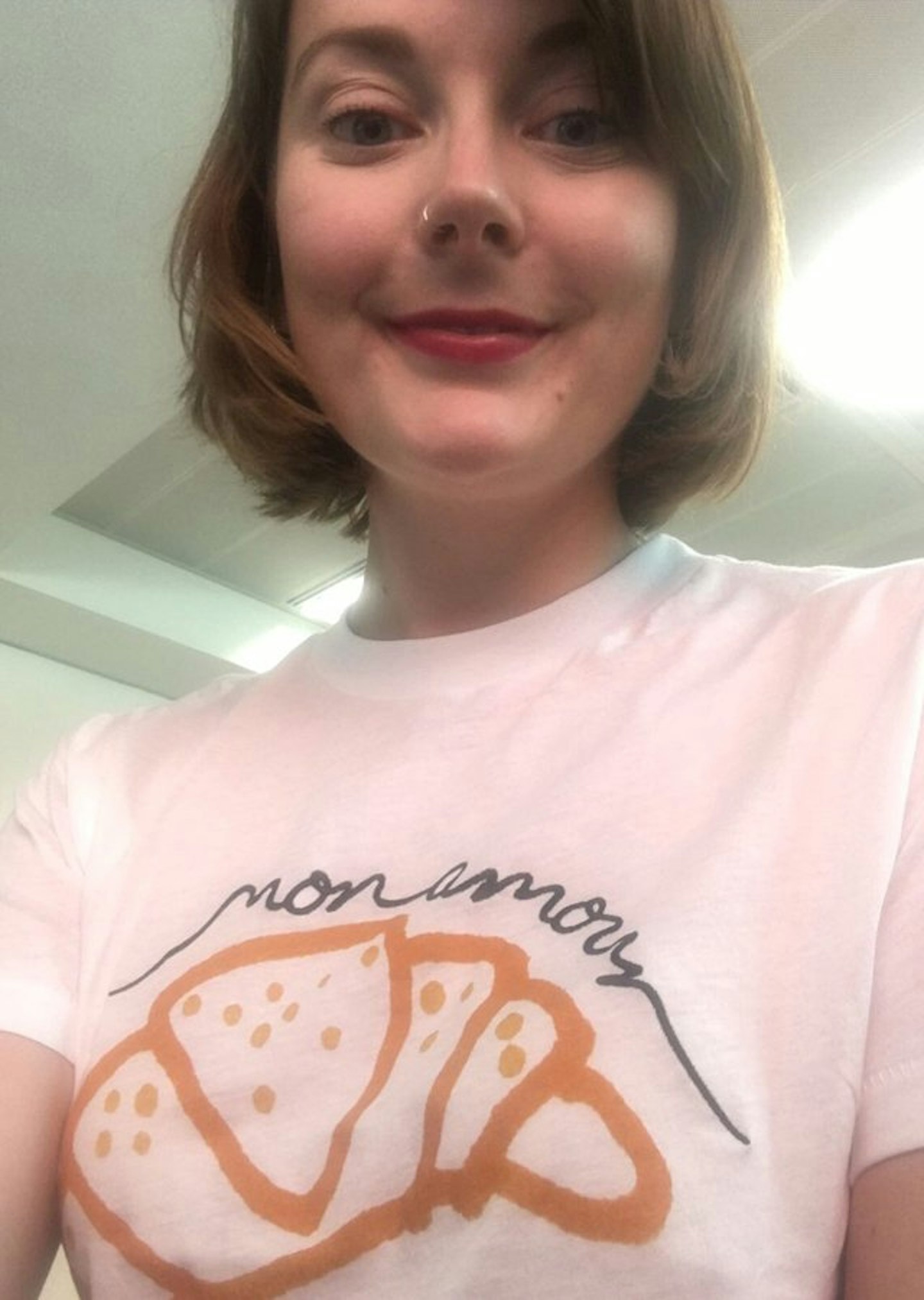 Selfie-from-below