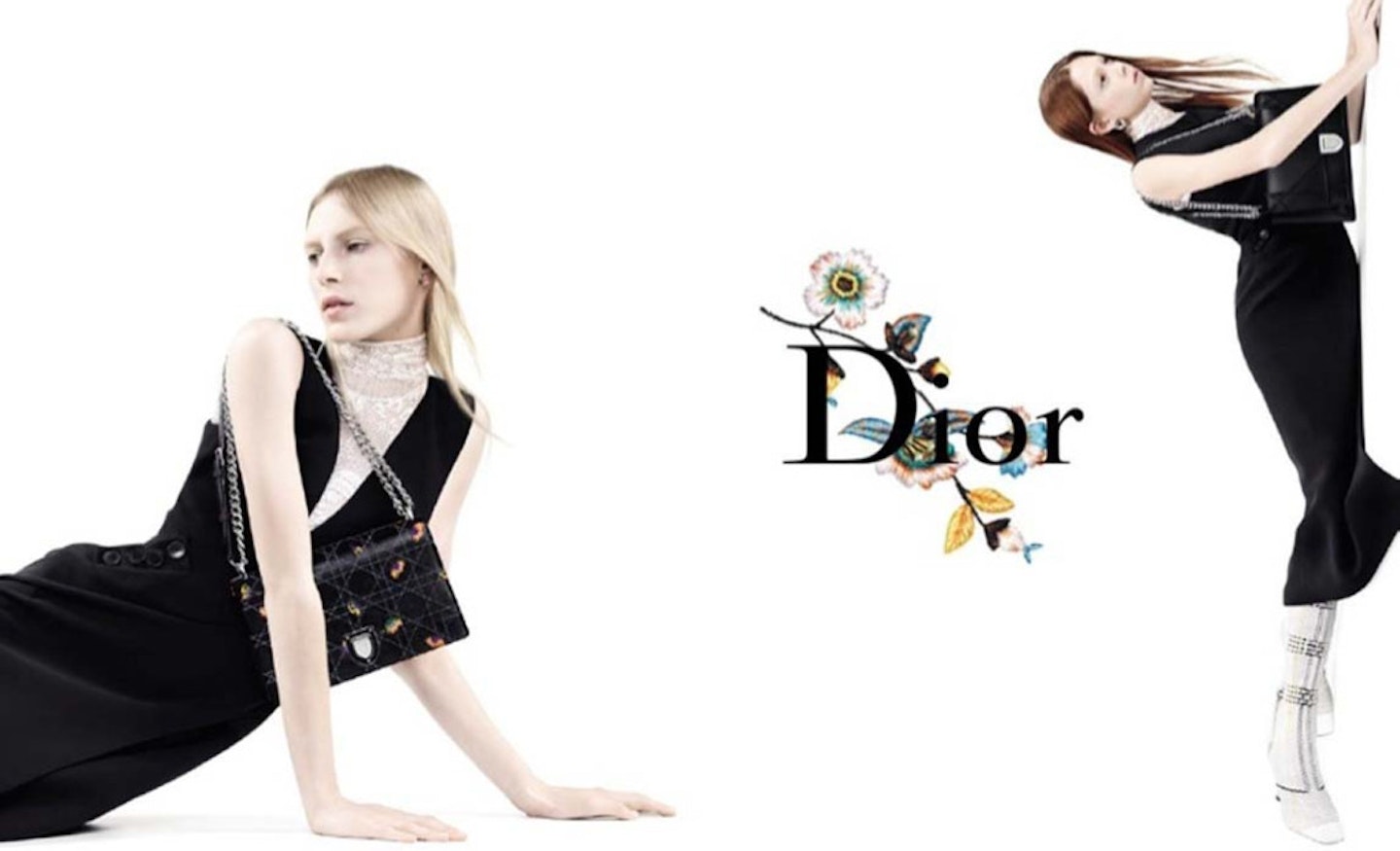 Julia Nobis, Lexi Boling and Natalie Westling for Dior