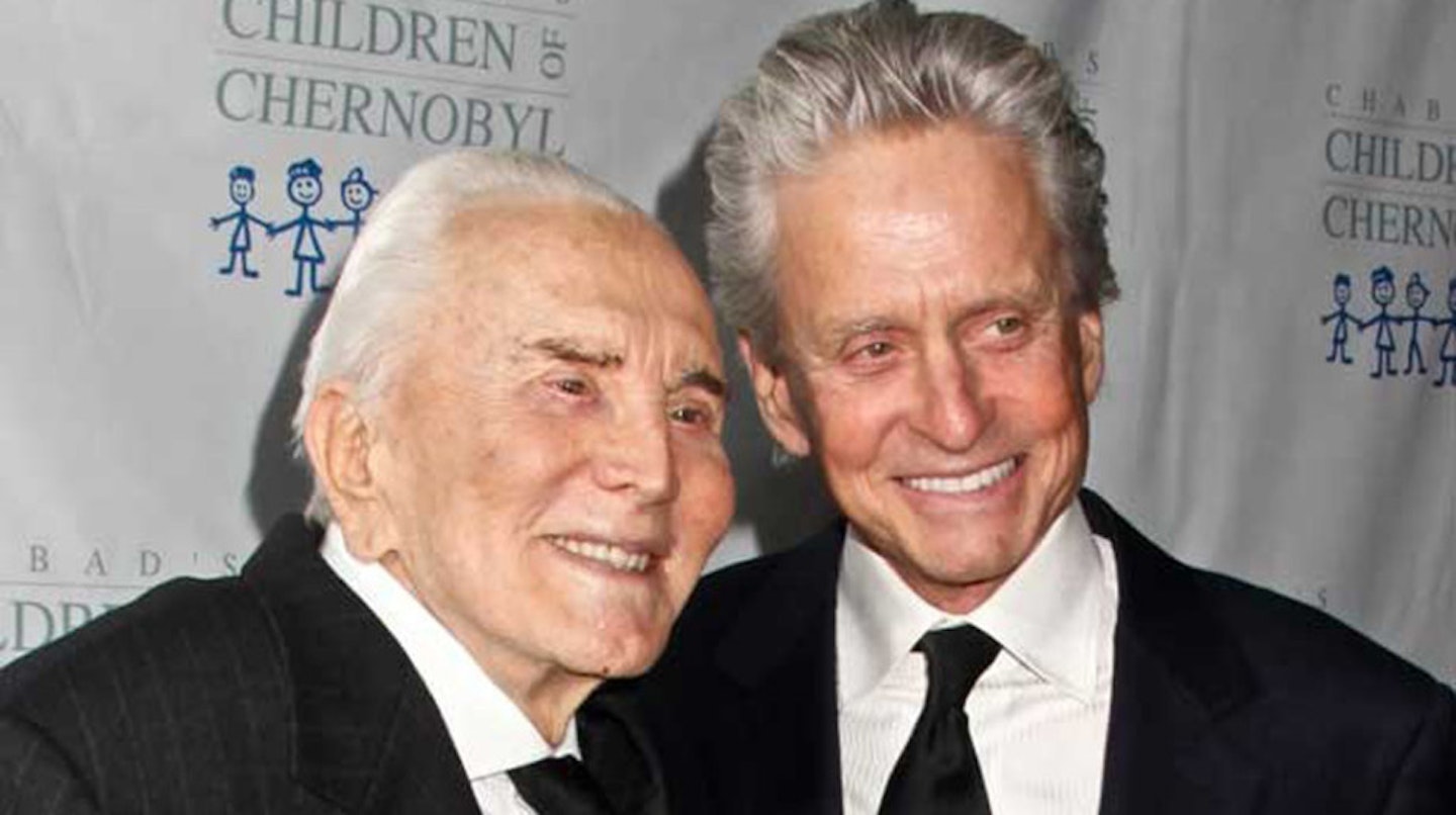 Michael Douglas and Kirk