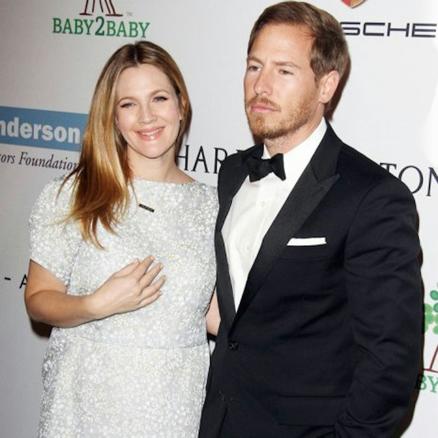 Drew and her husband Will, with whom she has one daughter (and another on the way!)