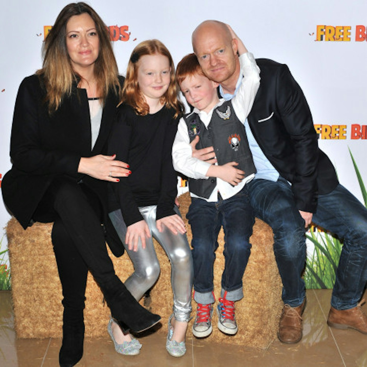 Jake Wood and his family