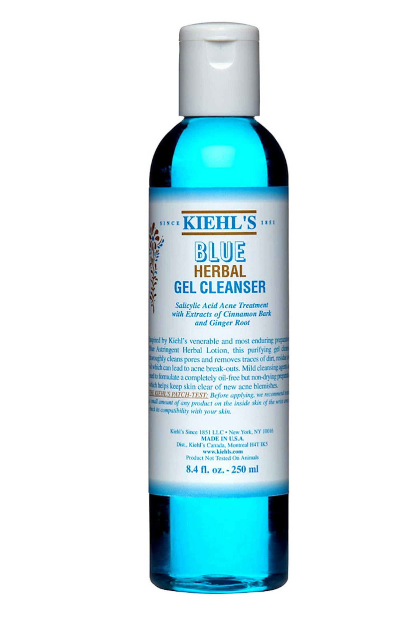 Kiehl's Blue Herbal Gel Cleanser, £17.00