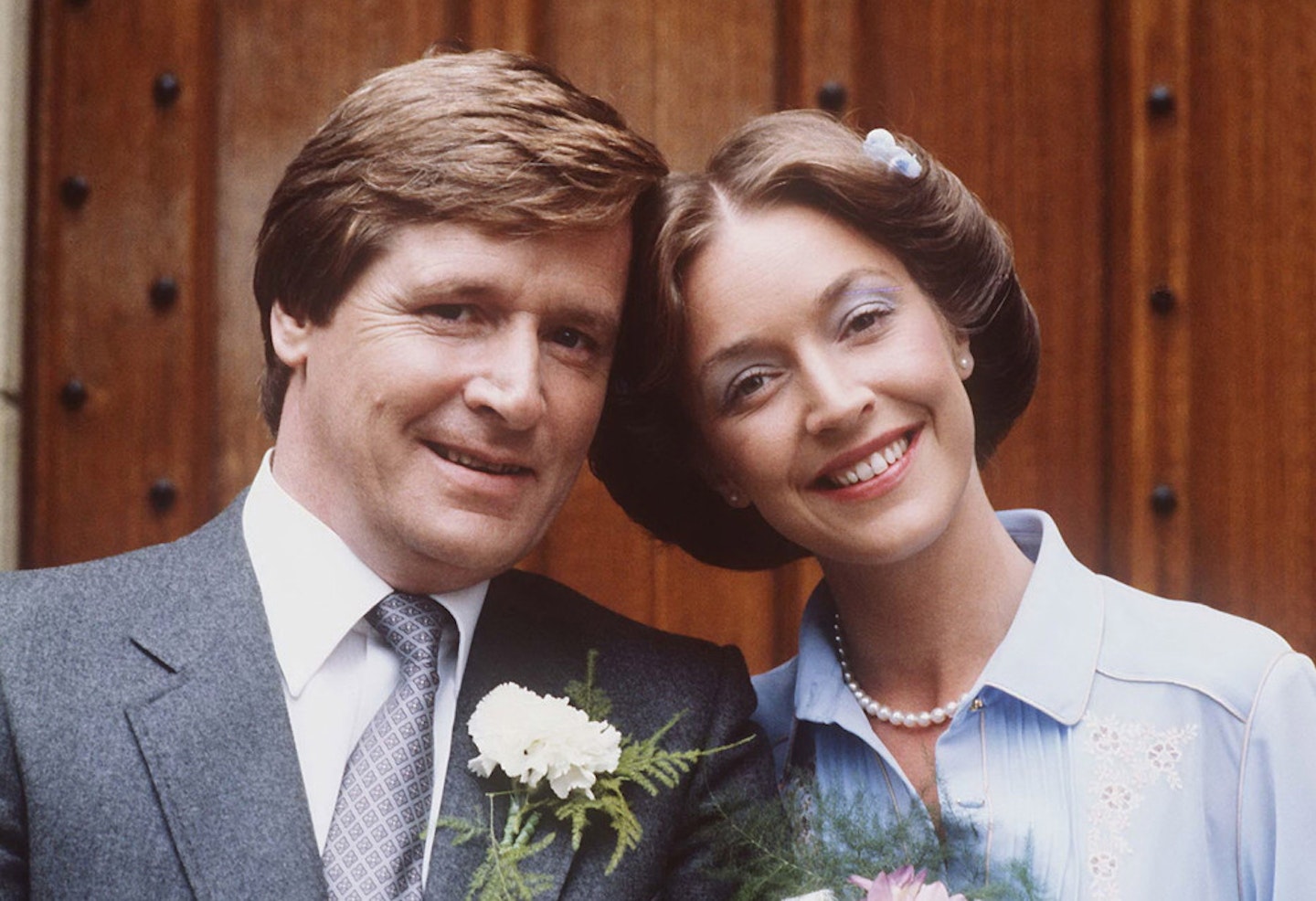Ken and Deirdre at their first wedding