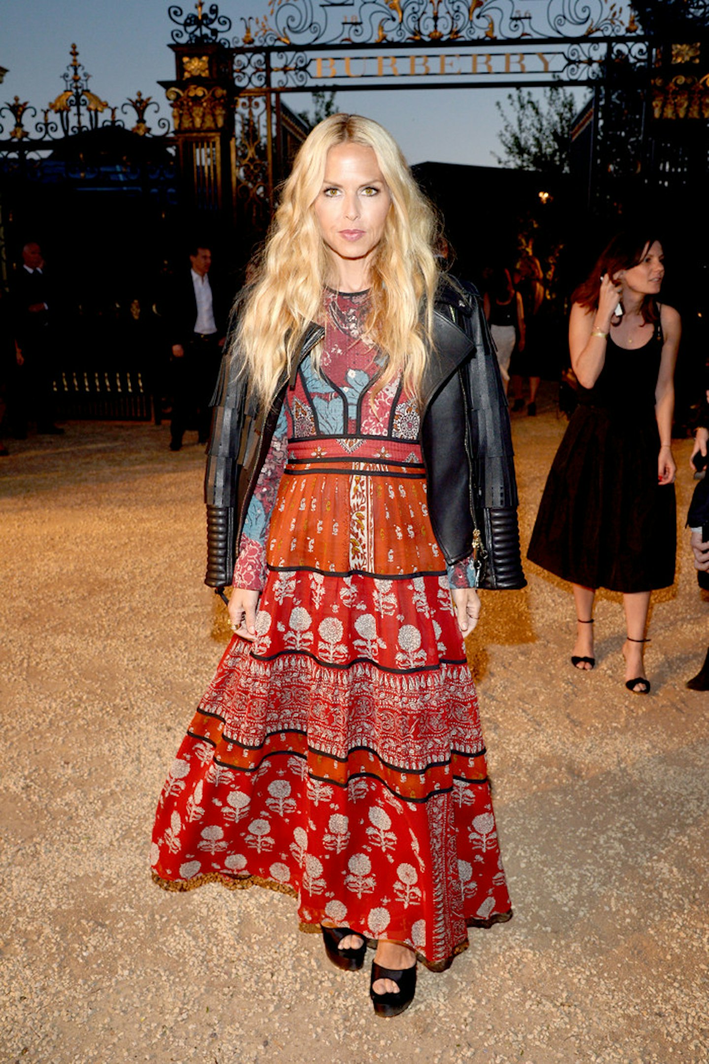 Rachel Zoe wearing Burberry at the Burberry _London in Los Angeles_ event