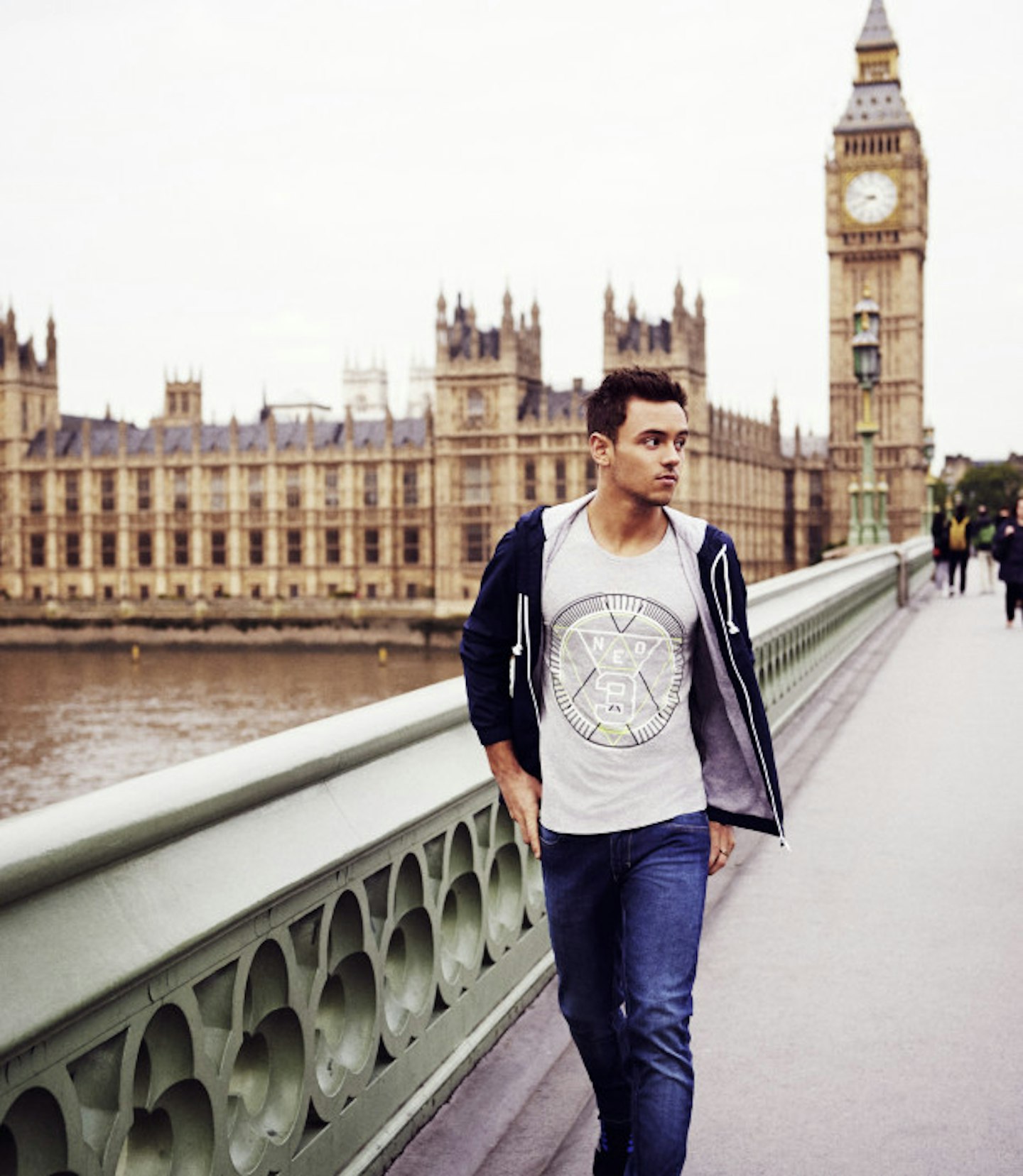 Tom Daley for adidas NEO Label_Westminster Bridge