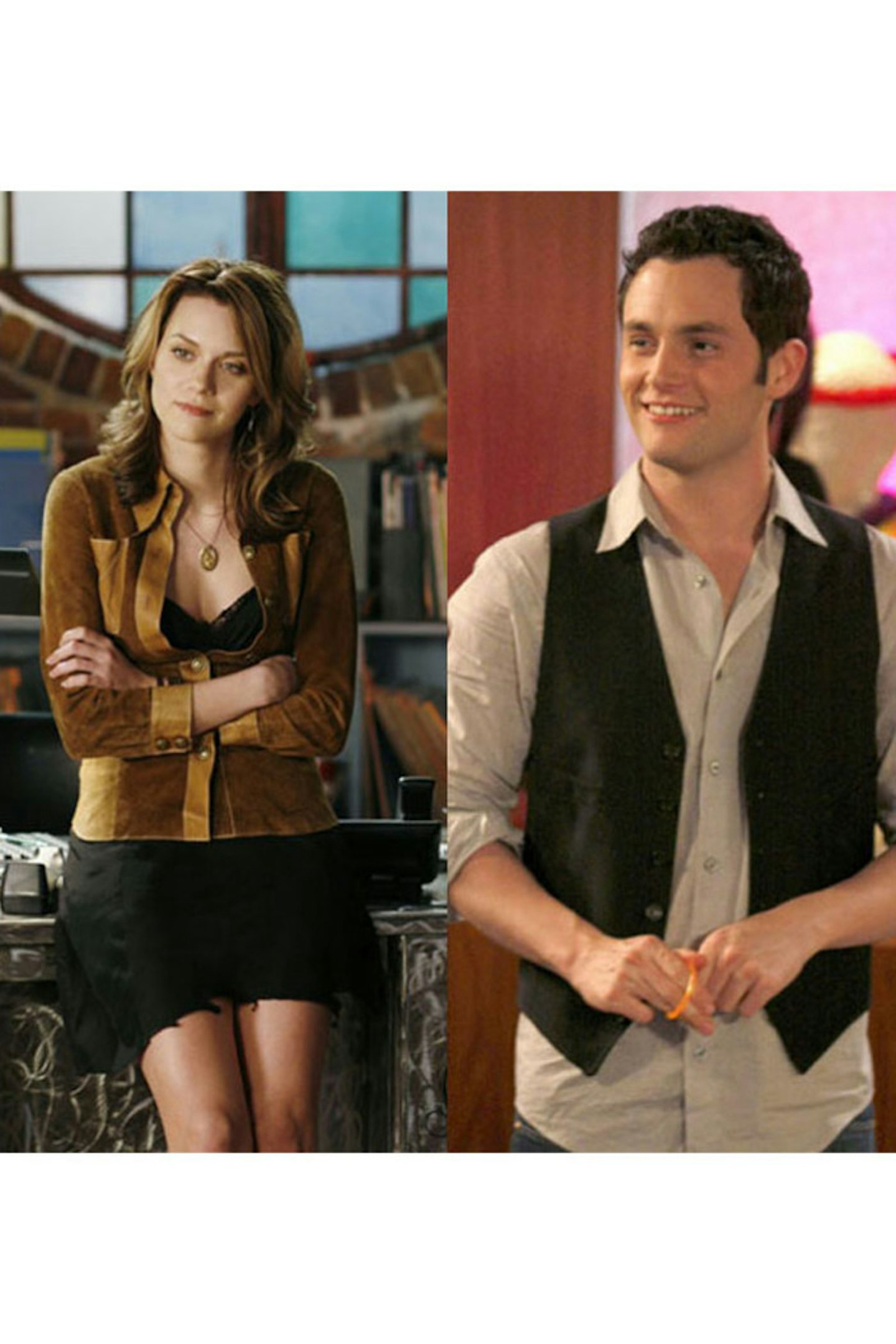 Peyton Sawyer and Dan Humphrey
