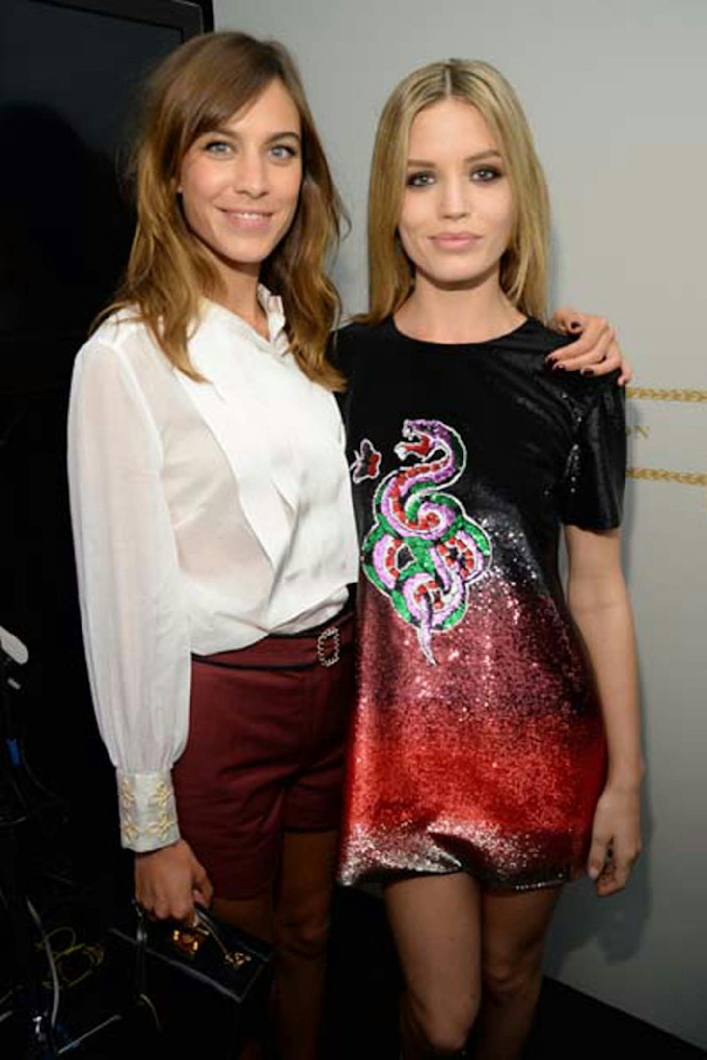 Alexa Chung and Georgia May Jagger
