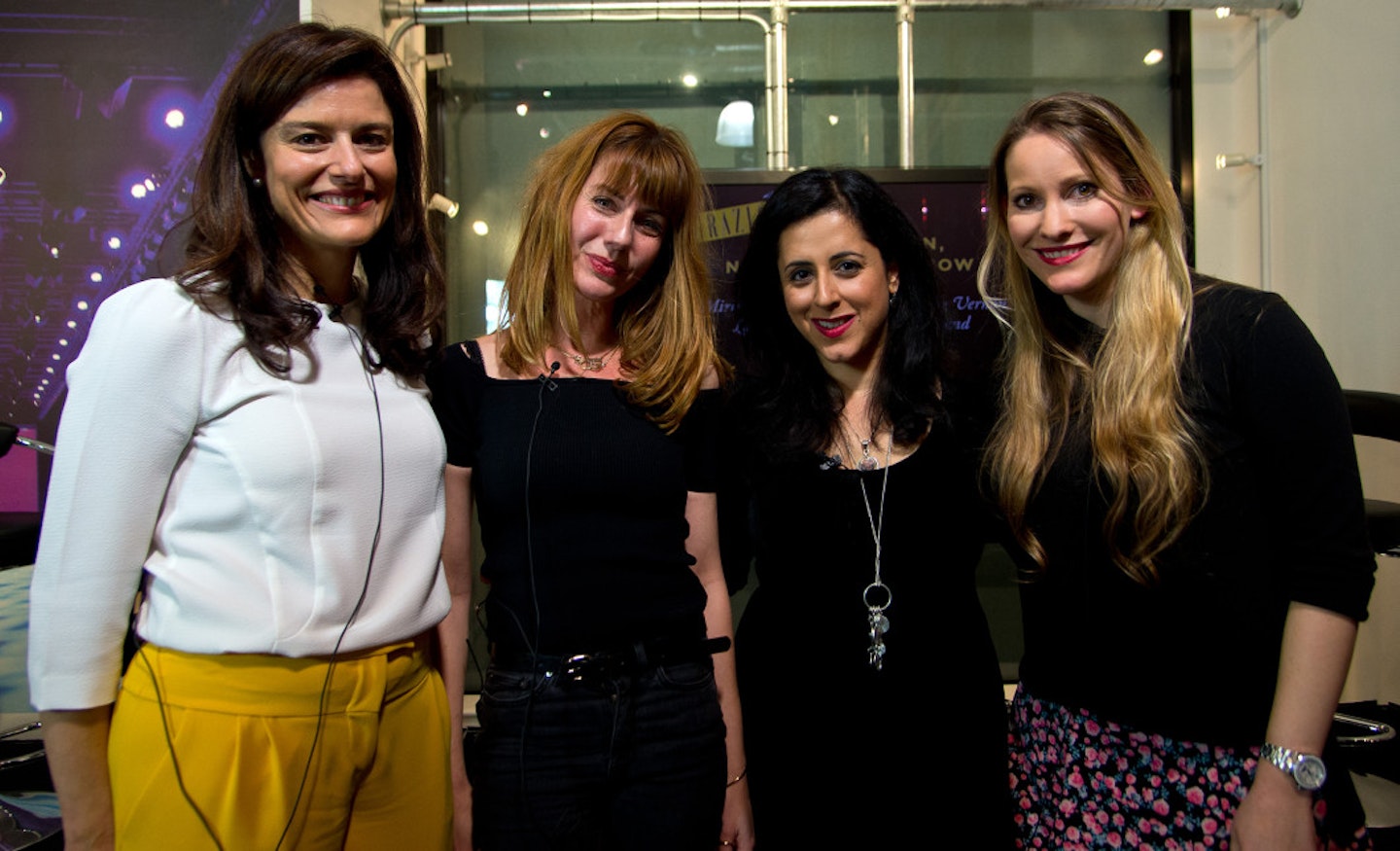 #Grazia10: Panelists Miriam González Durántez, Polly Vernon, Anita Anand and Laura Bates