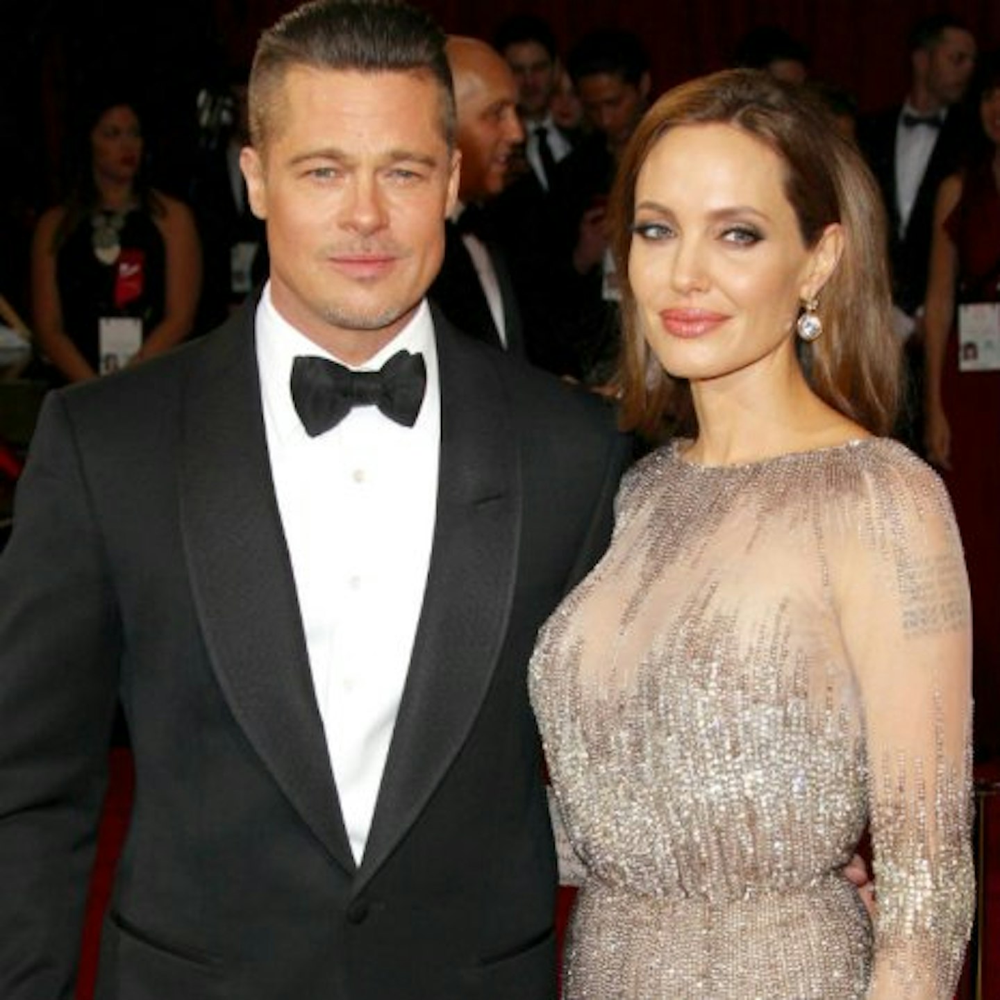 Angelina has previously called Brad her 'rock'
