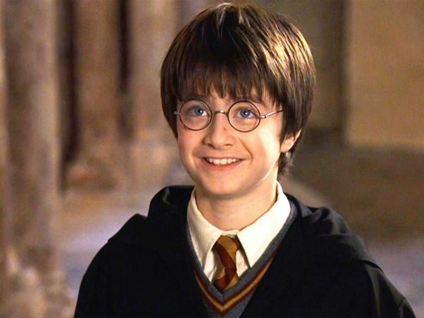 Daniel as Harry Potter back in the day