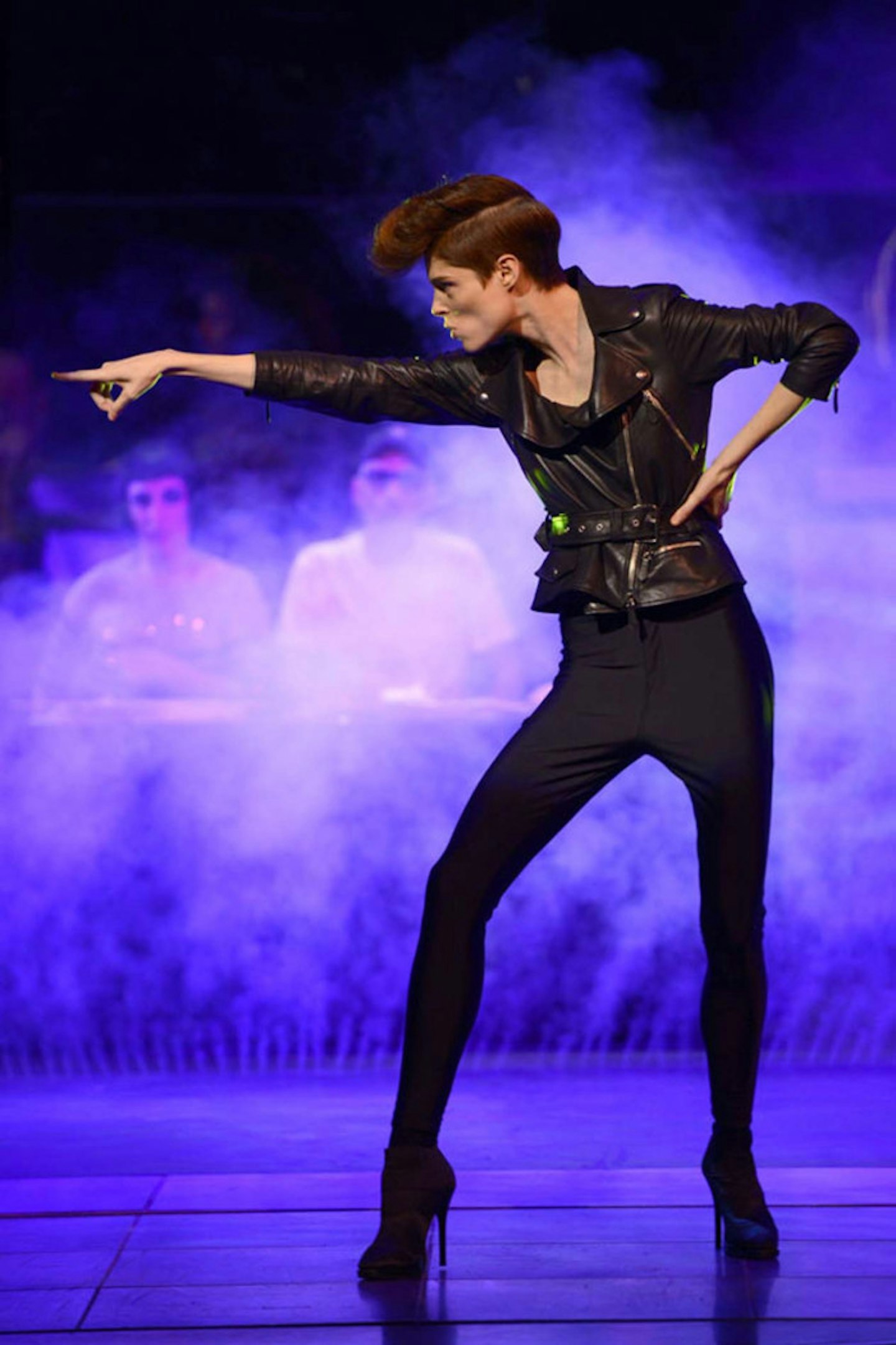 Cocha Rocha doing her very best Elvis for S/S'14.