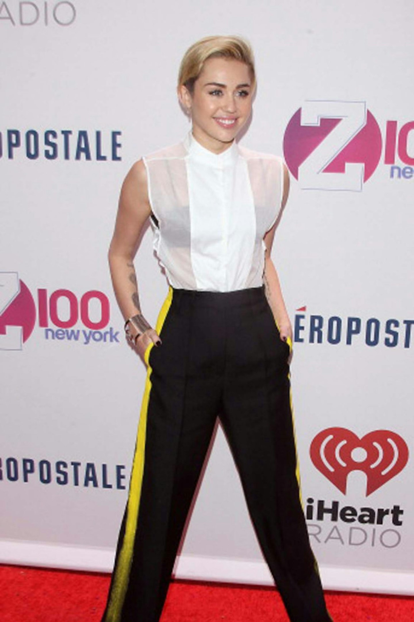 Miley Cyrus at Z100's Jingle Ball 2013 - December 13, 2013