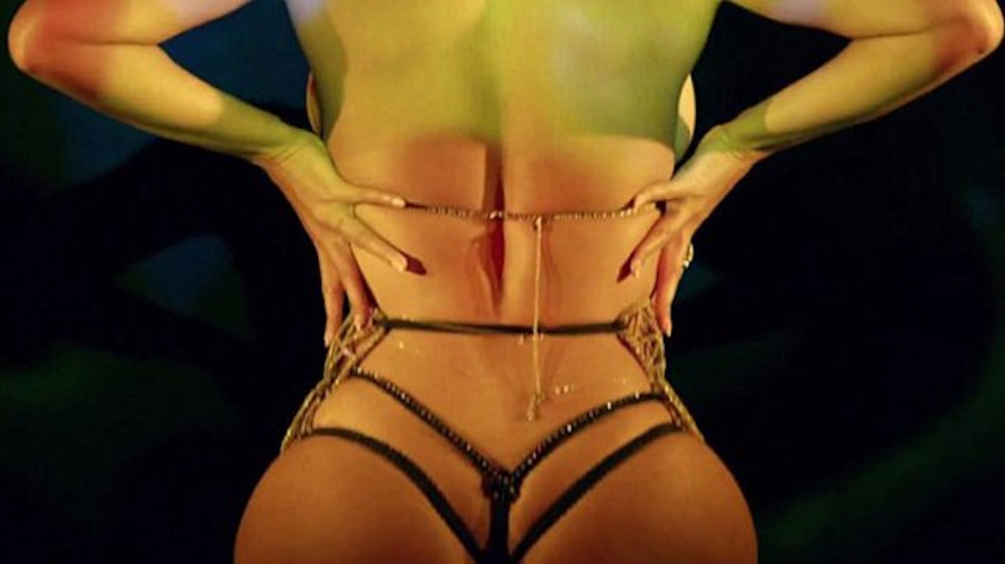Beyonce's video Partition sees her perform in a strip show