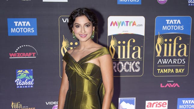 Gauhar Khan Short Dress