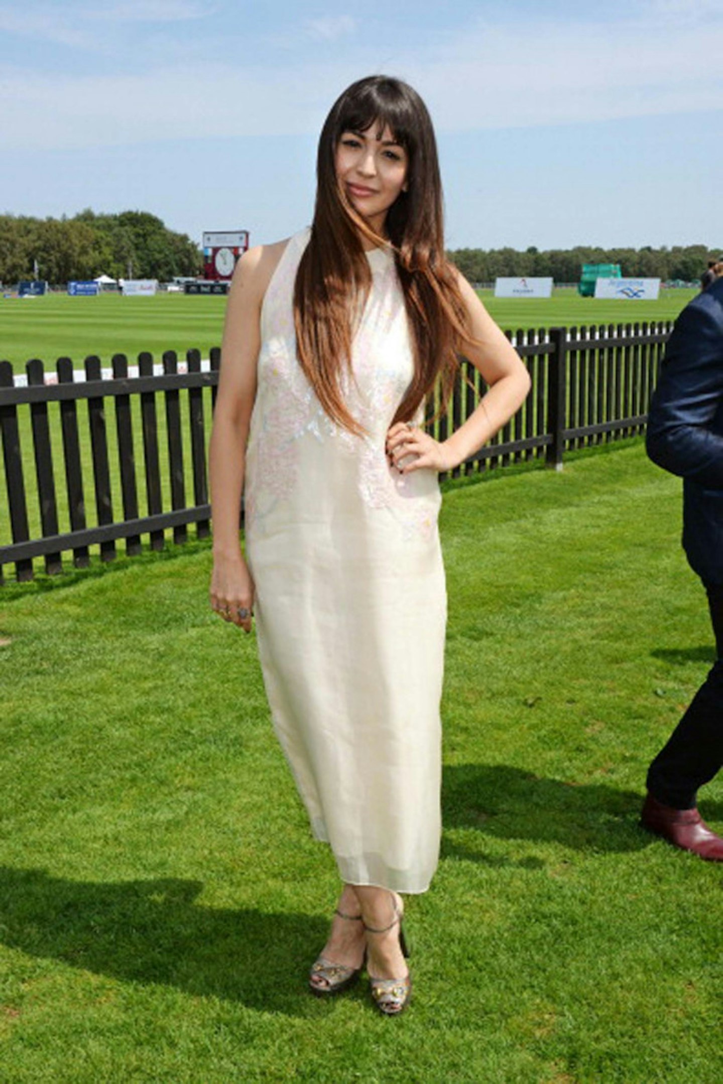 Zara Martin in Toujouri at Audi International polo