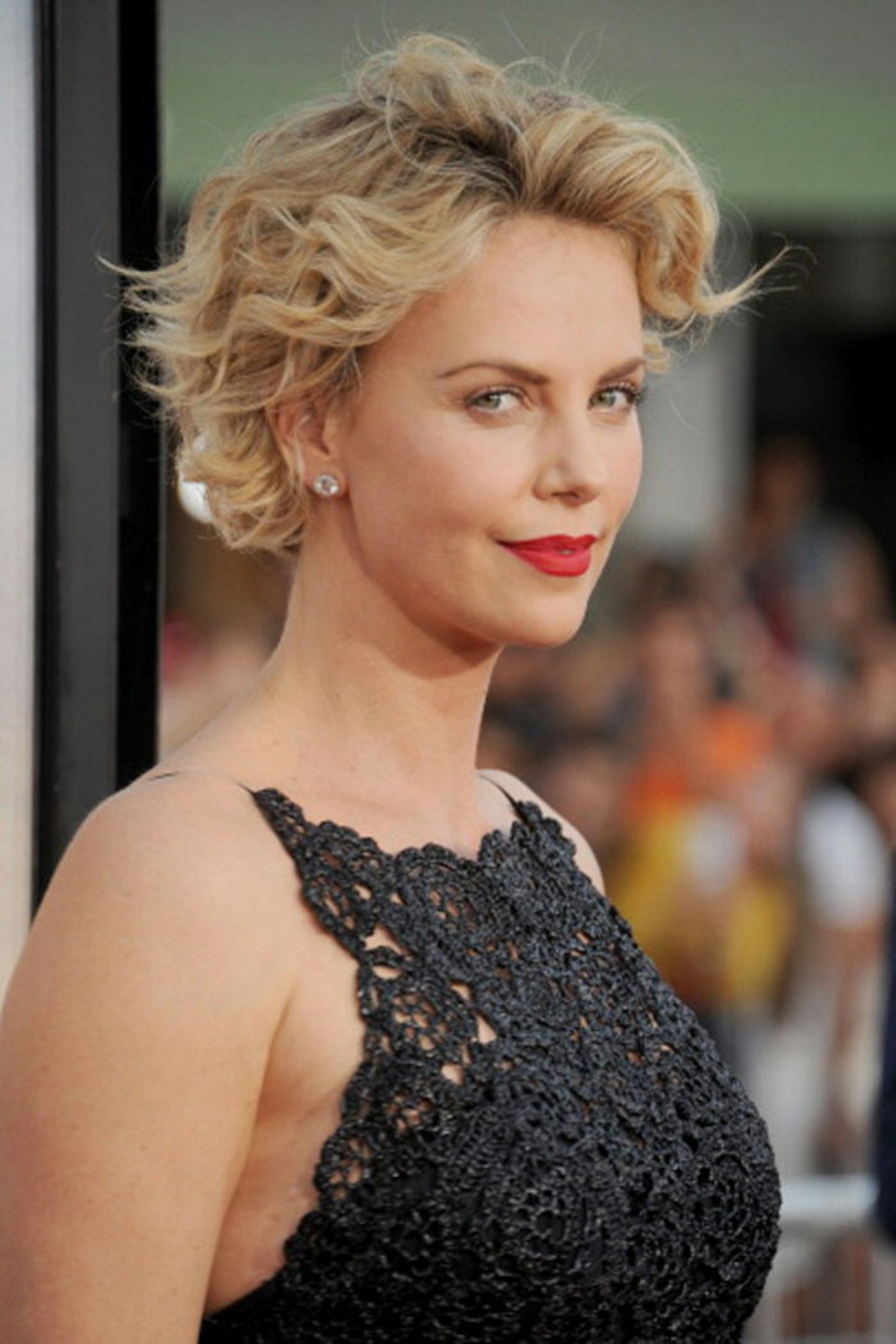 Add some texture like Charlize Theron