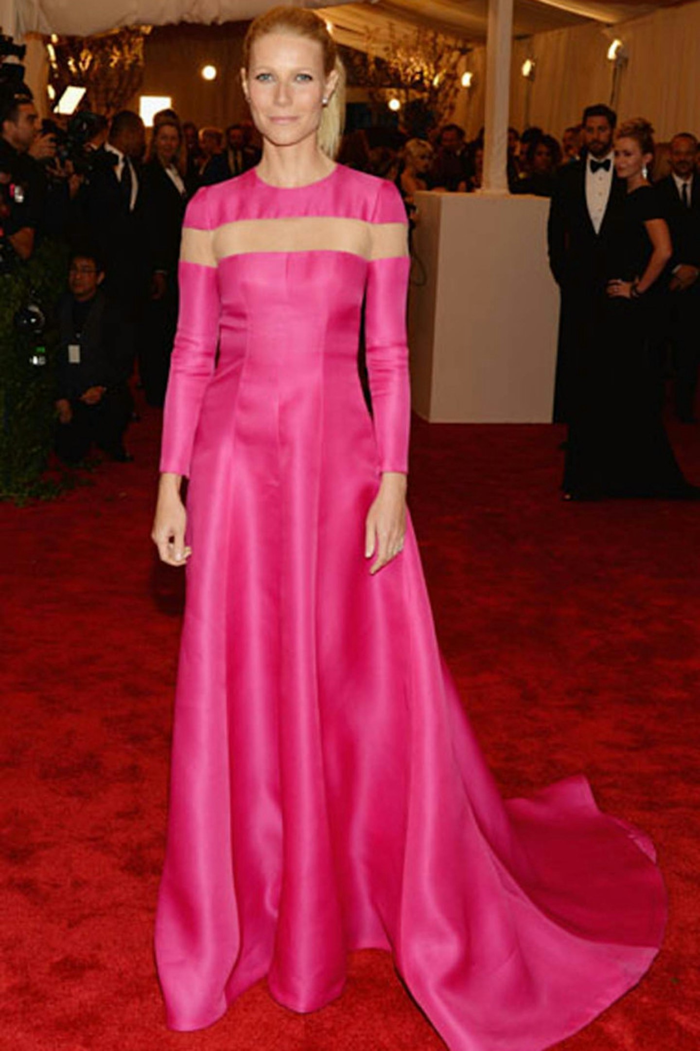 Gwyneth Paltrow in Valentino at Met Gala, 6 May 2013